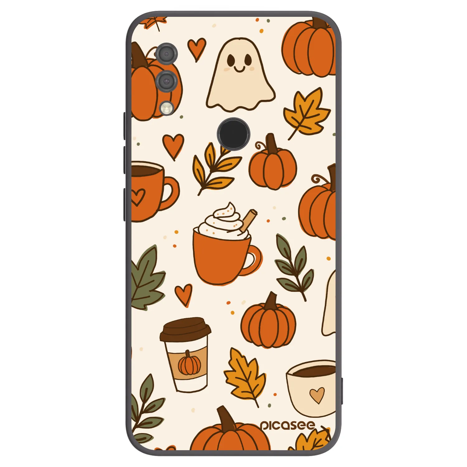 Picasee husă neagră din silicon pentru Xiaomi Redmi 7 - Fall vibes