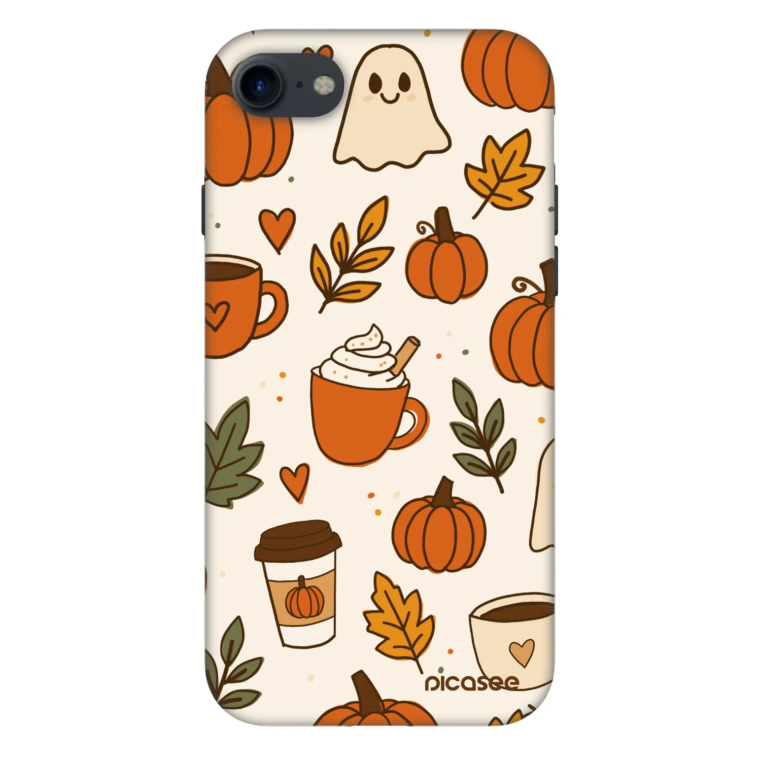 Picasee Fashion Case pentru Apple iPhone SE 2020 - Fall vibes