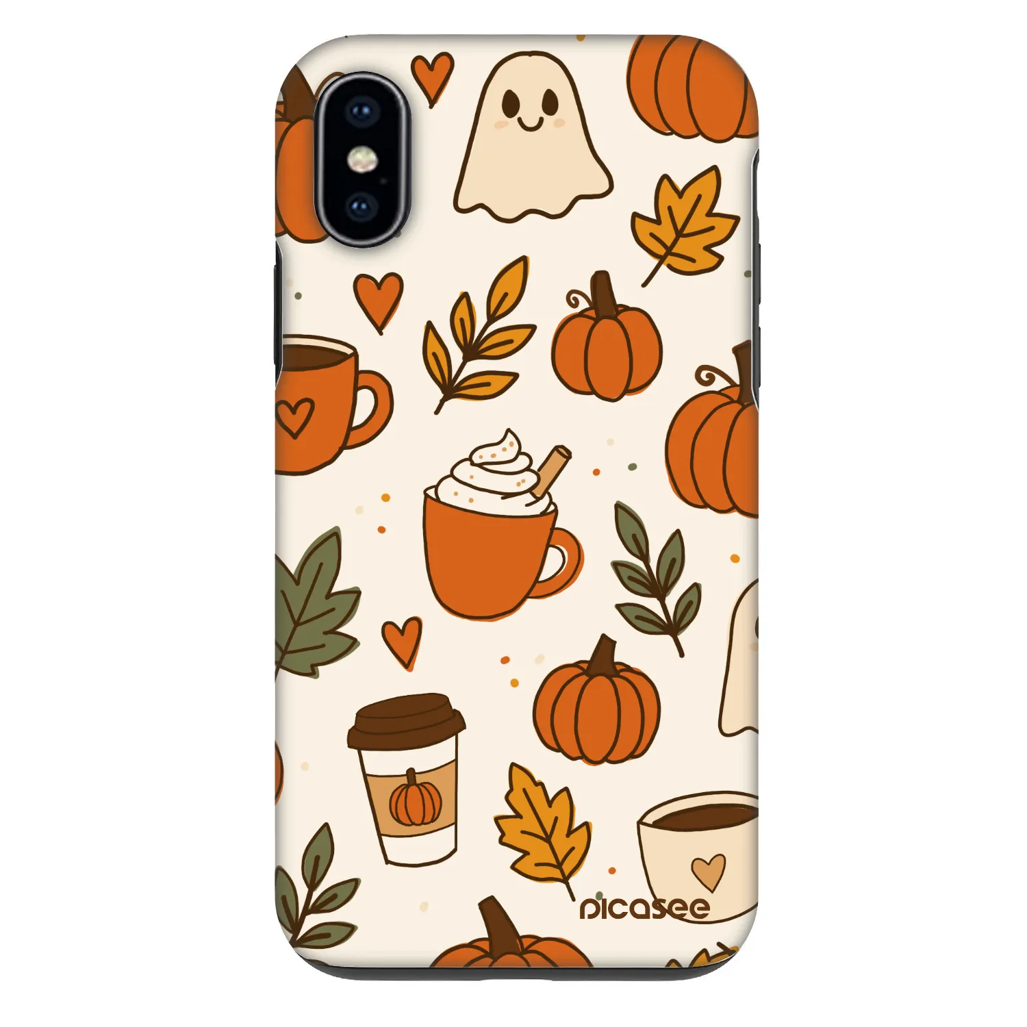Picasee Fashion Case pentru Apple iPhone X/XS - Fall vibes