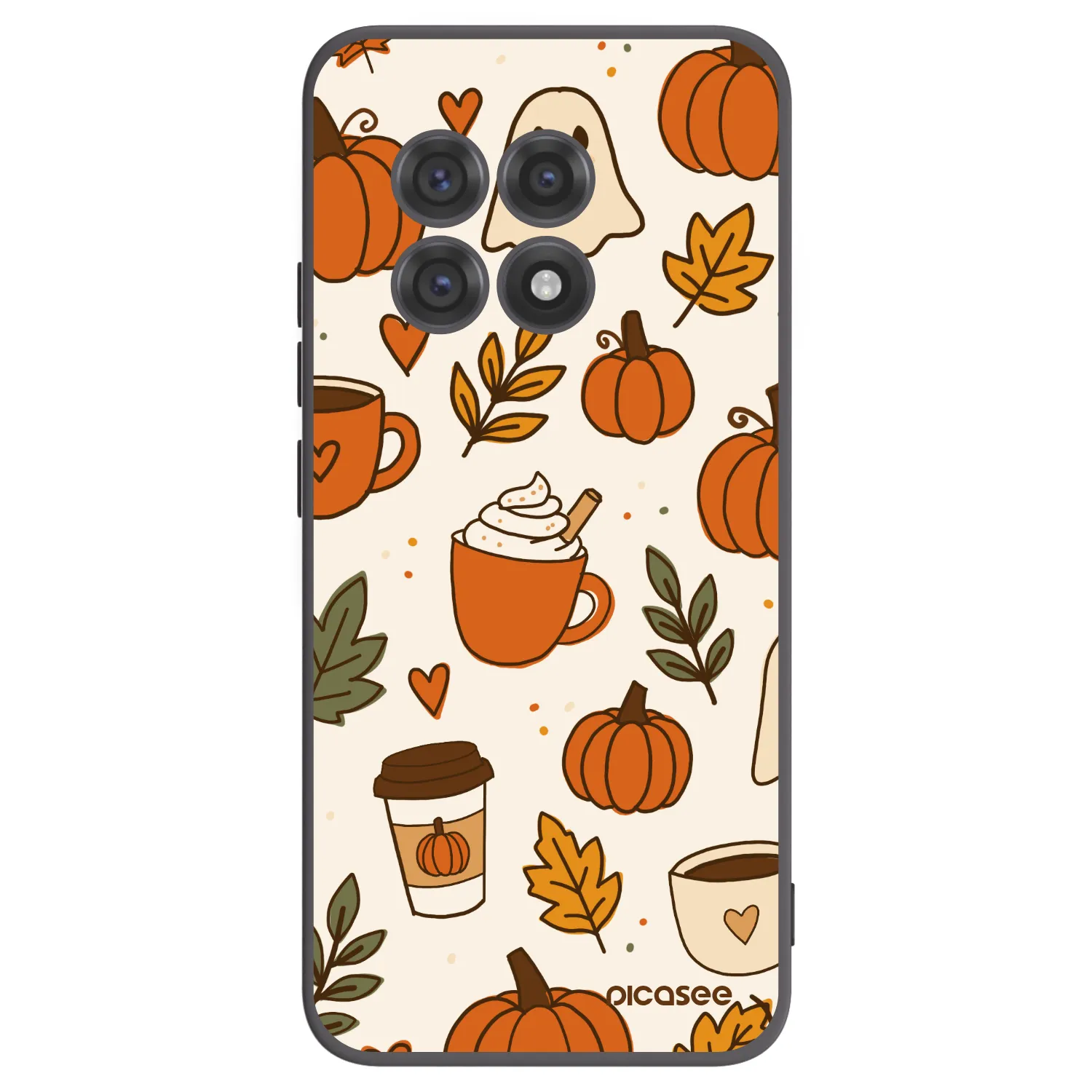 Picasee husă neagră din silicon pentru OnePlus 13R 5G - Fall vibes