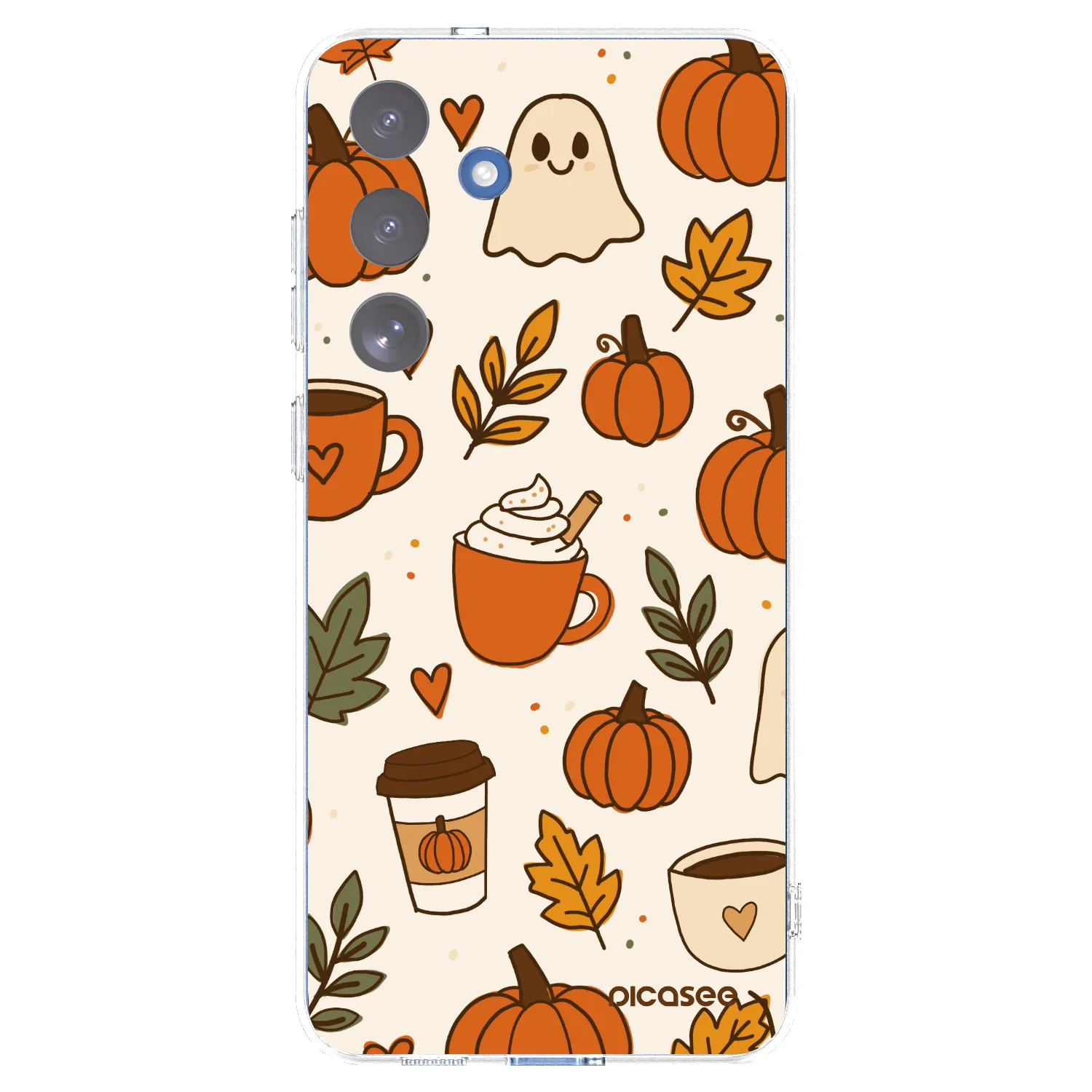Picasee husă transparentă din silicon pentru Samsung Galaxy S25 FE 5G - Fall vibes