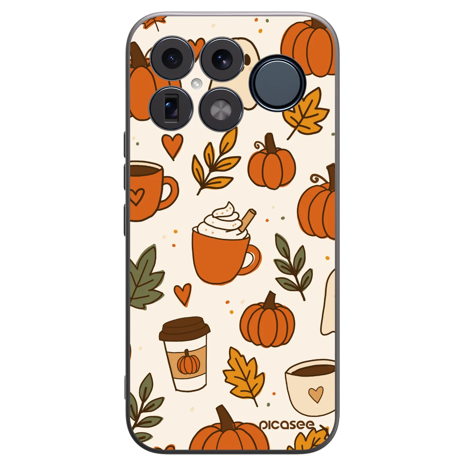 Picasee husă neagră din silicon pentru Xiaomi Poco F8 Ultra - Fall vibes