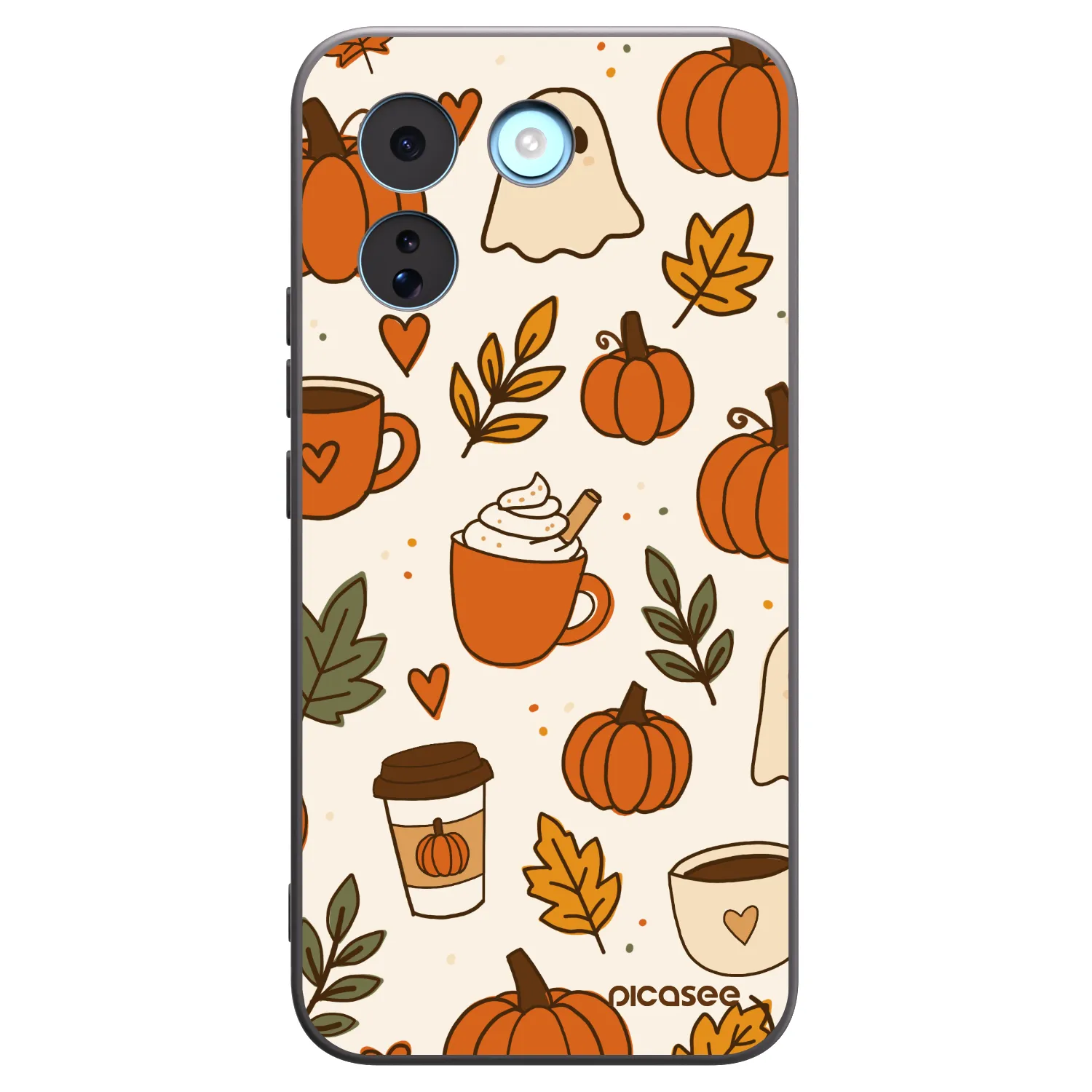 Picasee husă neagră din silicon pentru Xiaomi Redmi Note 17 Pro MAX 5G - Fall vibes