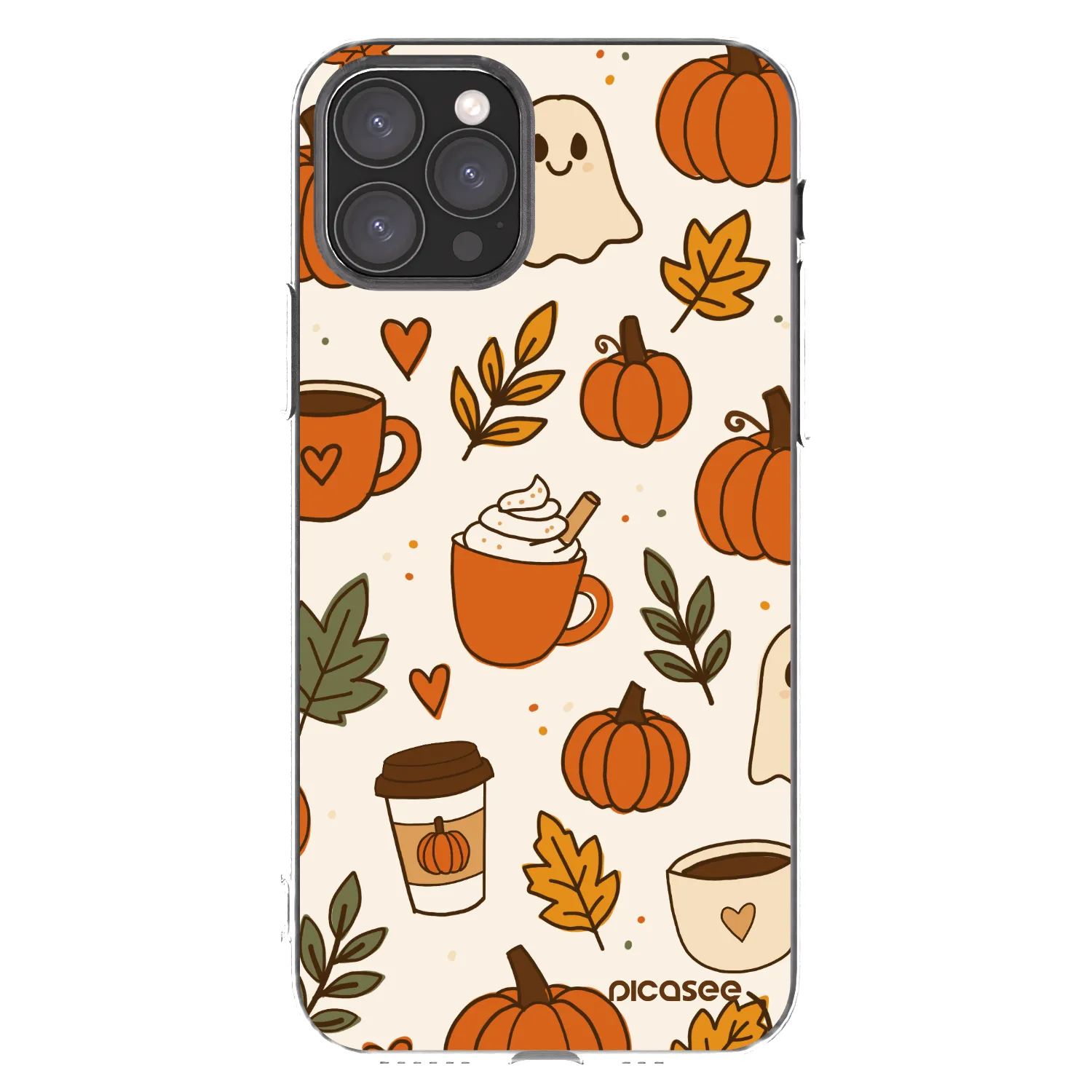 Picasee husă transparentă din silicon pentru Apple iPhone 11 Pro - Fall vibes