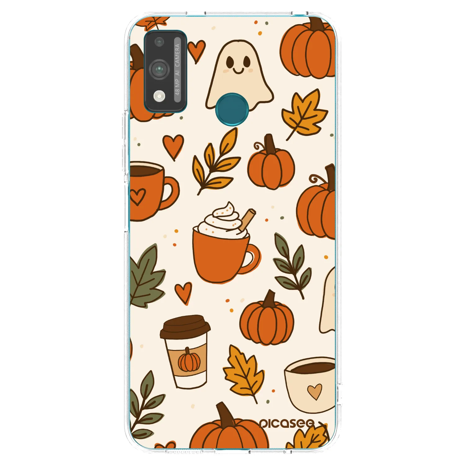 Picasee husă transparentă din silicon pentru Honor 9X Lite - Fall vibes