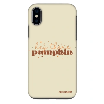 Husă pentru Apple iPhone X/XS - Hey there pumpkin