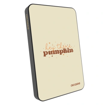 Powerbank cu MagSafe 5 000 mAh cu design propriu Gri - Hey there pumpkin