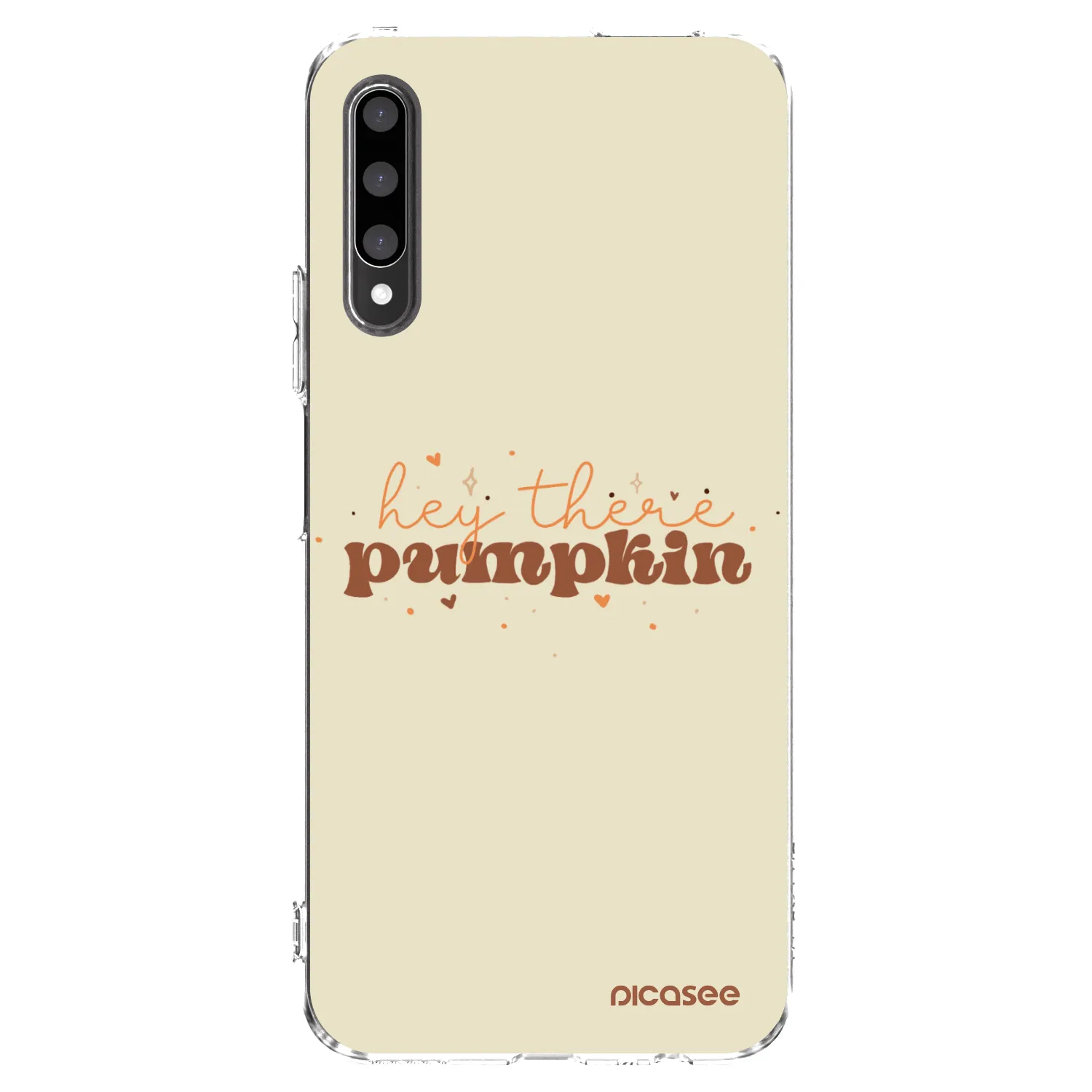 Picasee husă transparentă din silicon pentru Honor 9X Pro - Hey there pumpkin