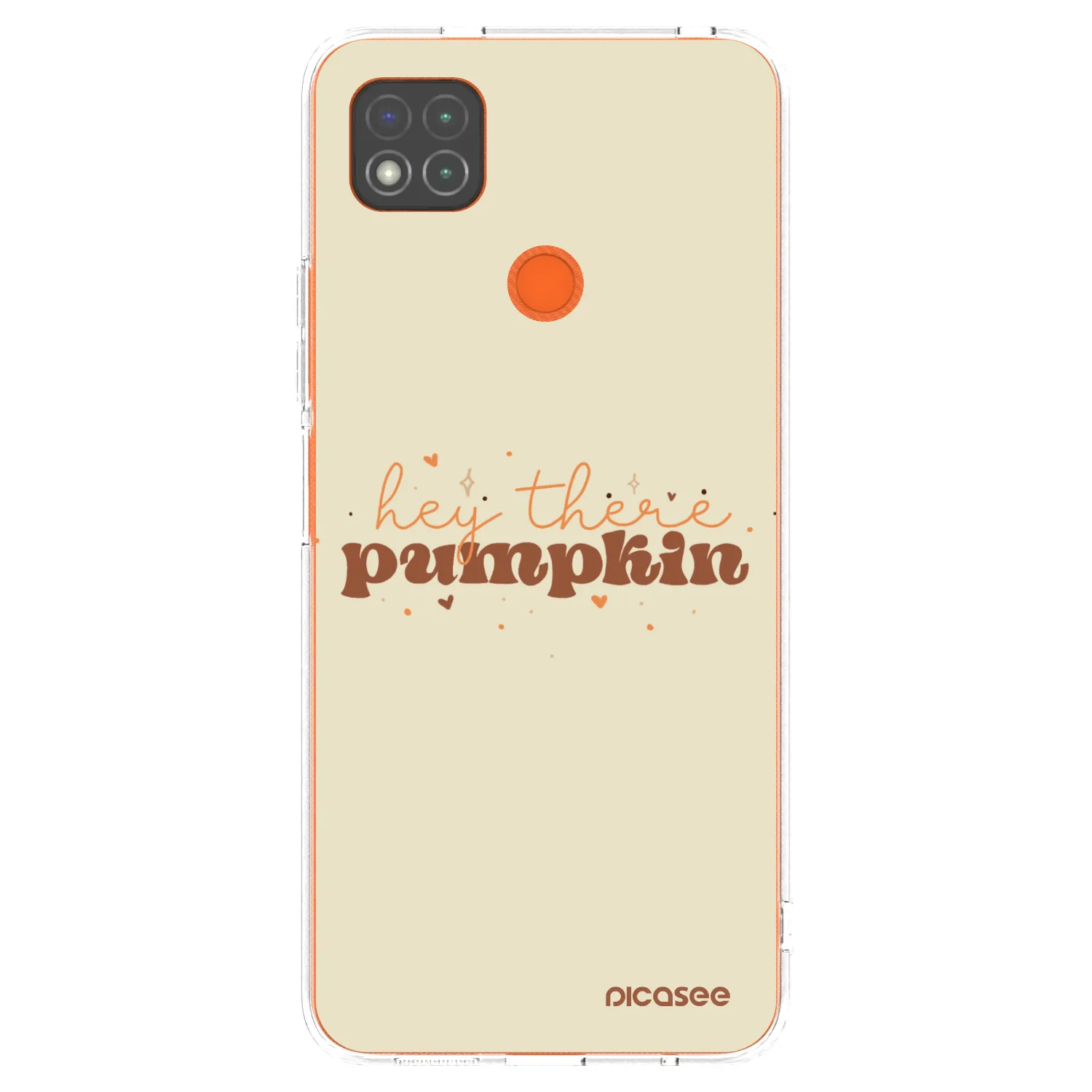 Picasee husă transparentă din silicon pentru Xiaomi Redmi 9C - Hey there pumpkin
