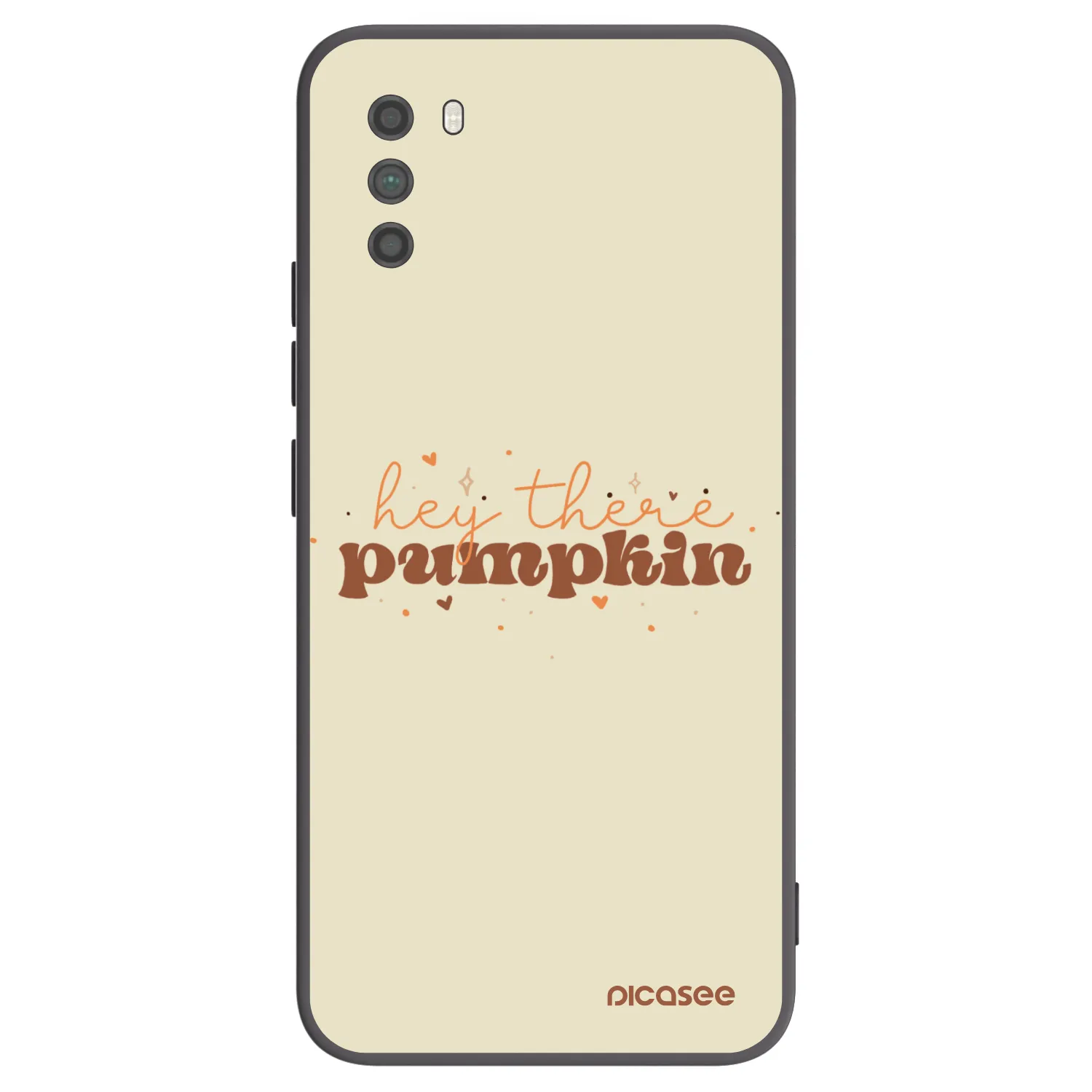 Picasee husă neagră din silicon pentru Xiaomi Poco M3 - Hey there pumpkin