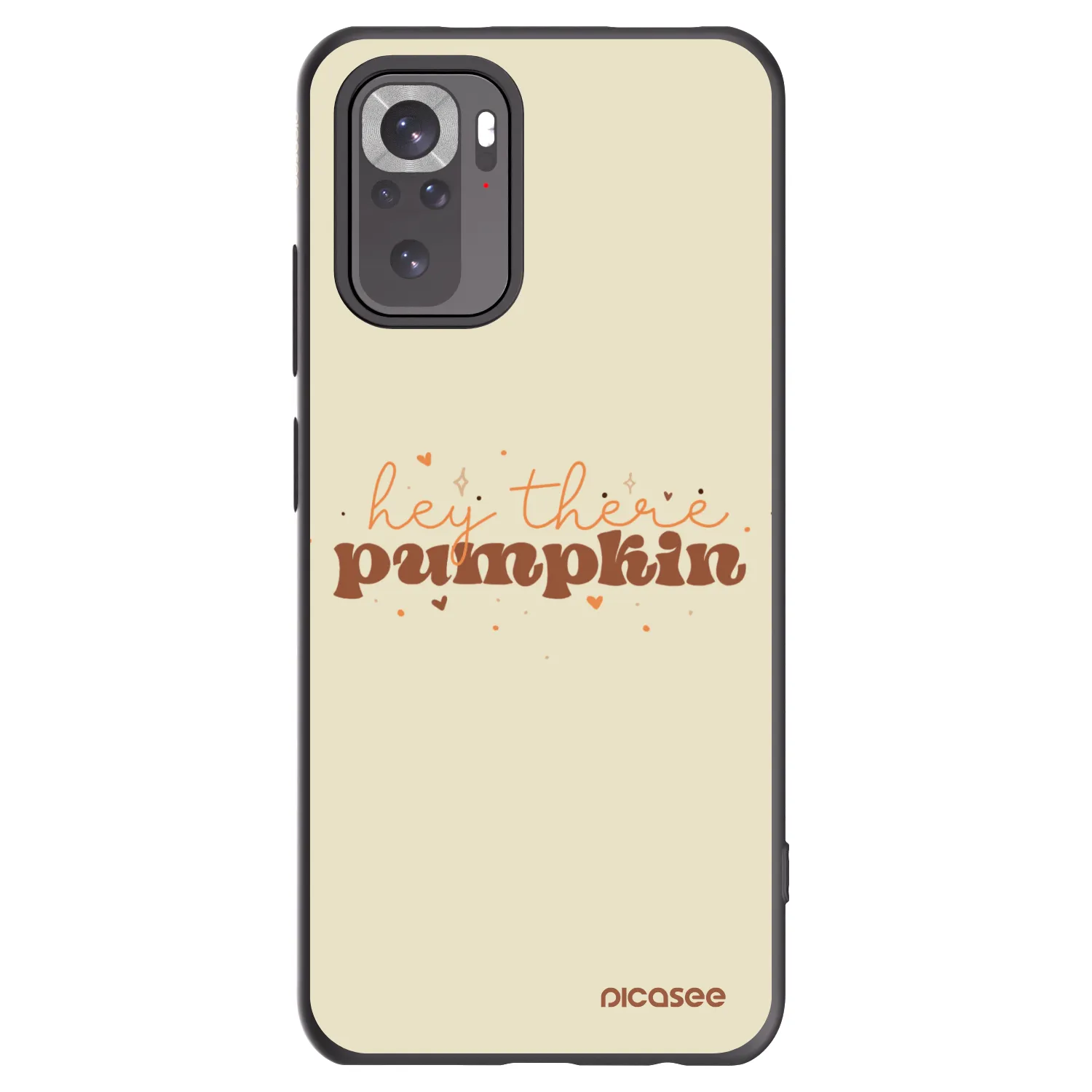 Picasee husă neagră din silicon pentru Xiaomi Redmi Note 10 - Hey there pumpkin