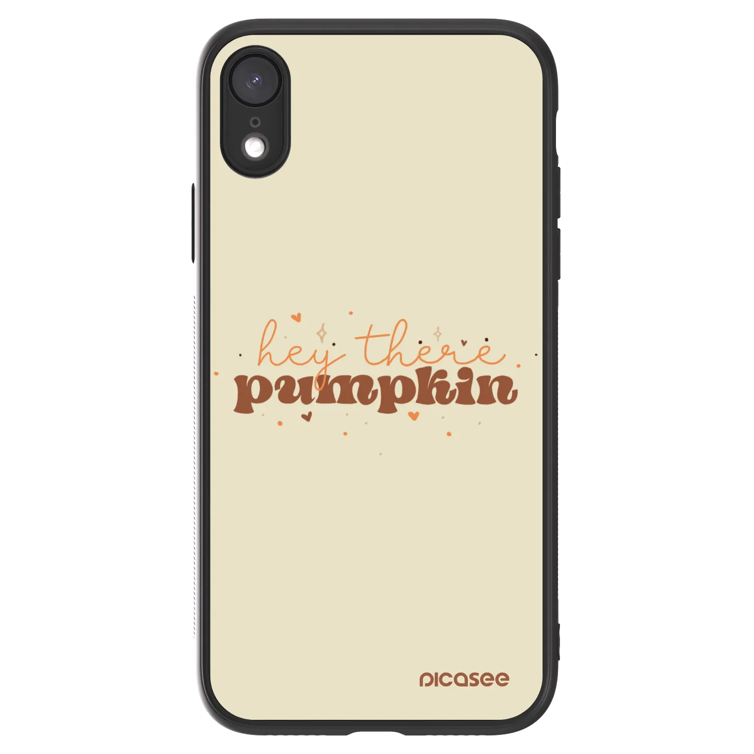 Picasee ULTIMATE CASE pentru Apple iPhone XR - Hey there pumpkin