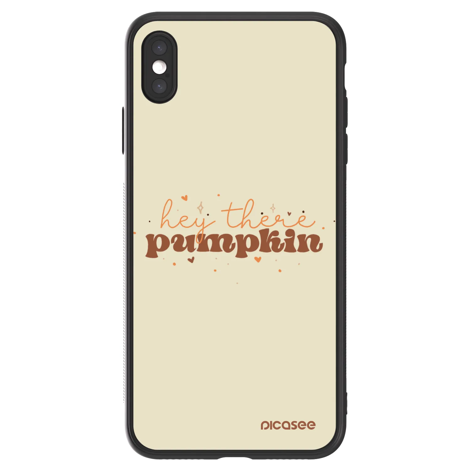 Picasee ULTIMATE CASE pentru Apple iPhone XS Max - Hey there pumpkin