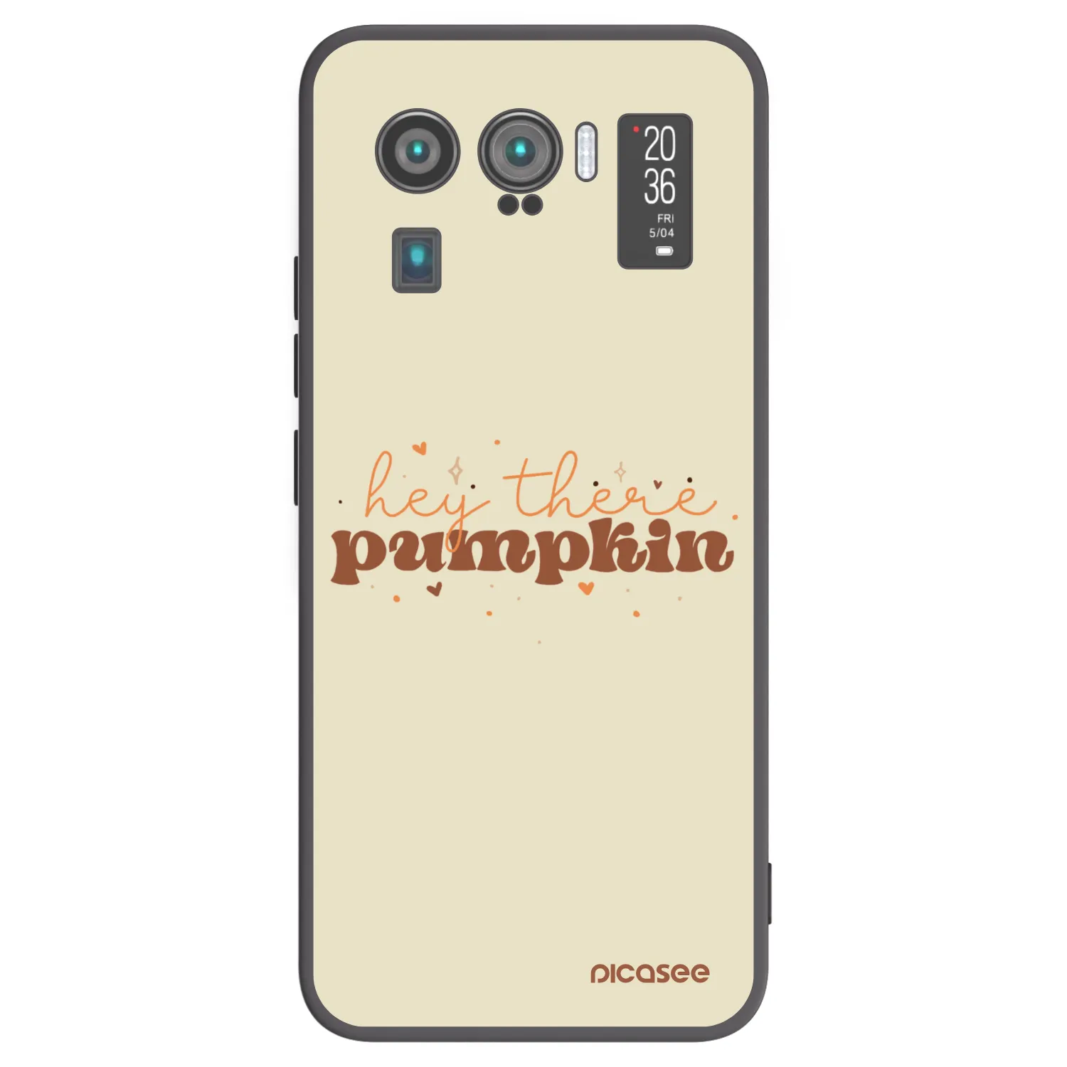 Picasee husă neagră din silicon pentru Xiaomi Mi 11 Ultra - Hey there pumpkin