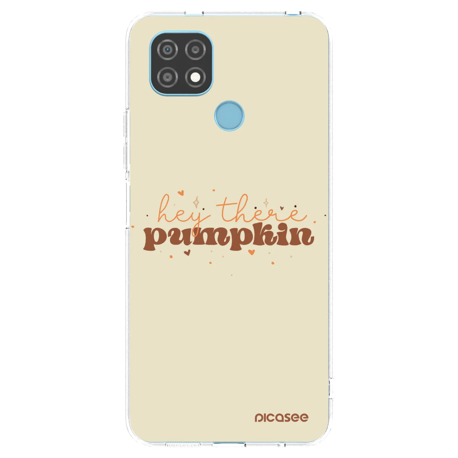 Picasee husă transparentă din silicon pentru Realme C21 - Hey there pumpkin
