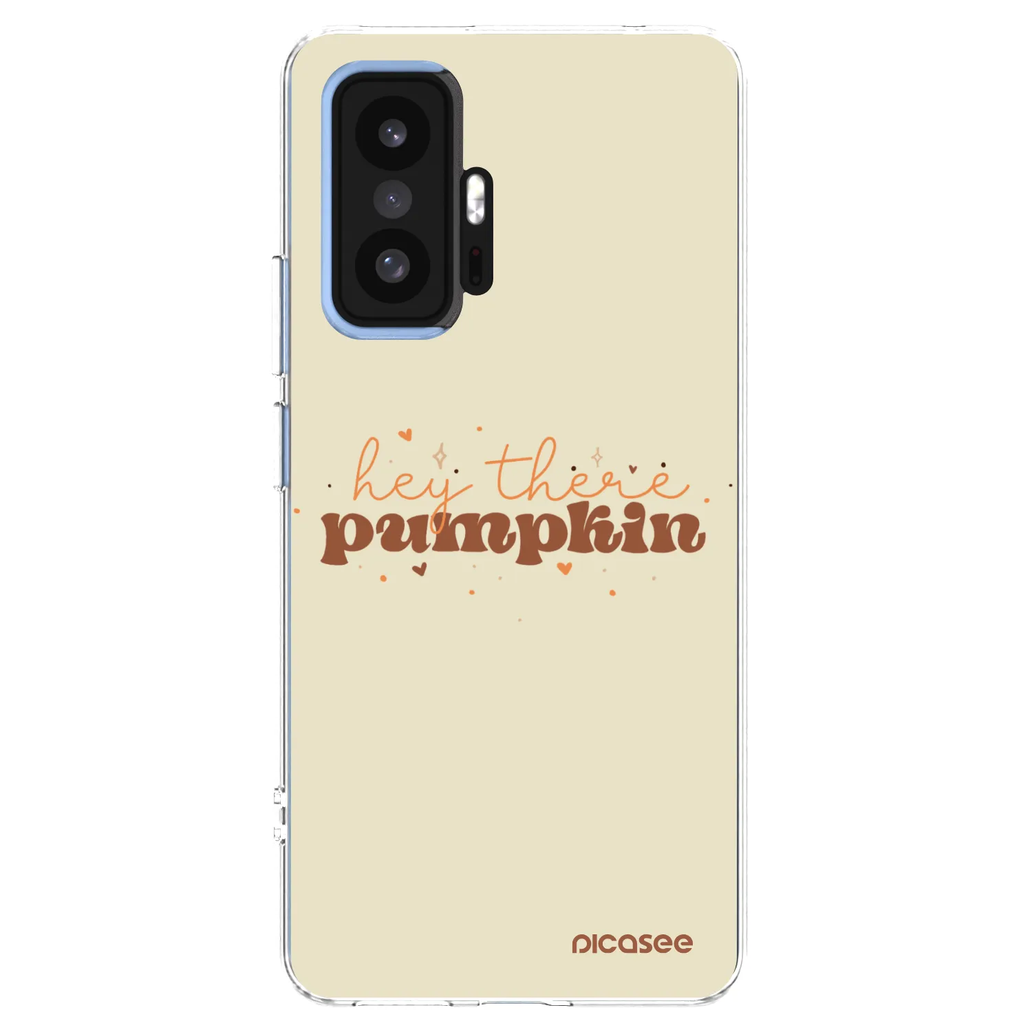 Picasee husă transparentă din silicon pentru Xiaomi 11T - Hey there pumpkin