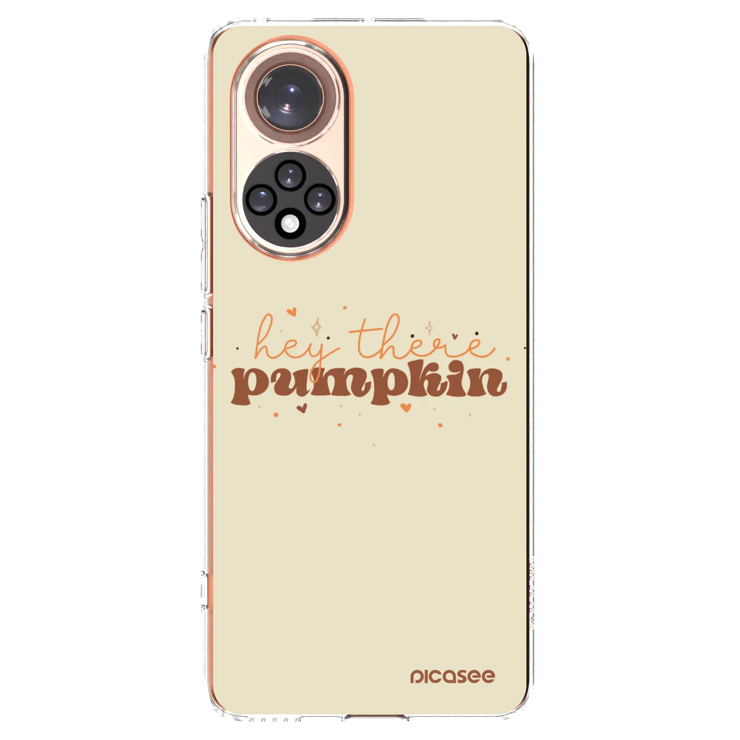 Picasee husă transparentă din silicon pentru Honor 50 5G - Hey there pumpkin