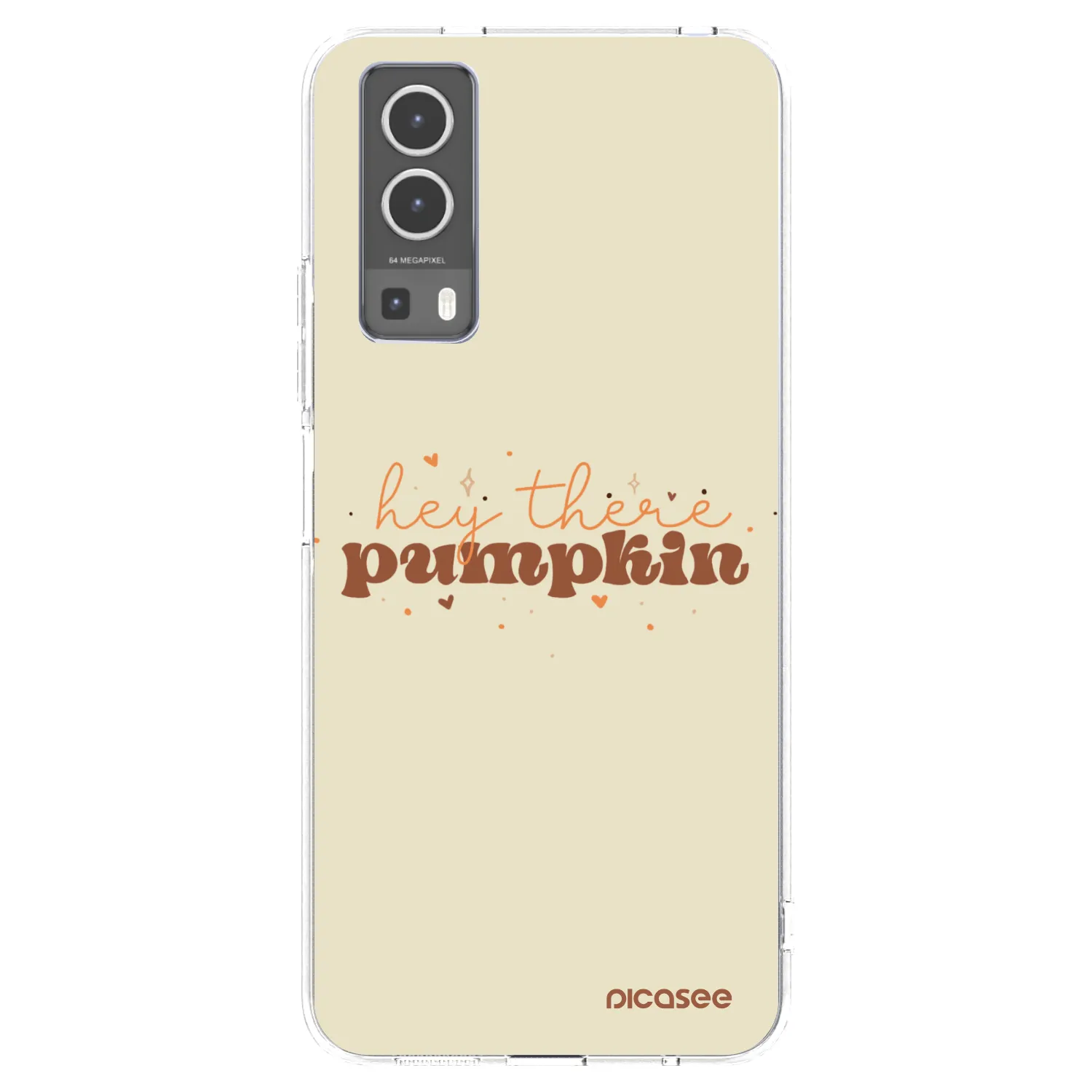 Picasee husă transparentă din silicon pentru Vivo Y72 5G - Hey there pumpkin