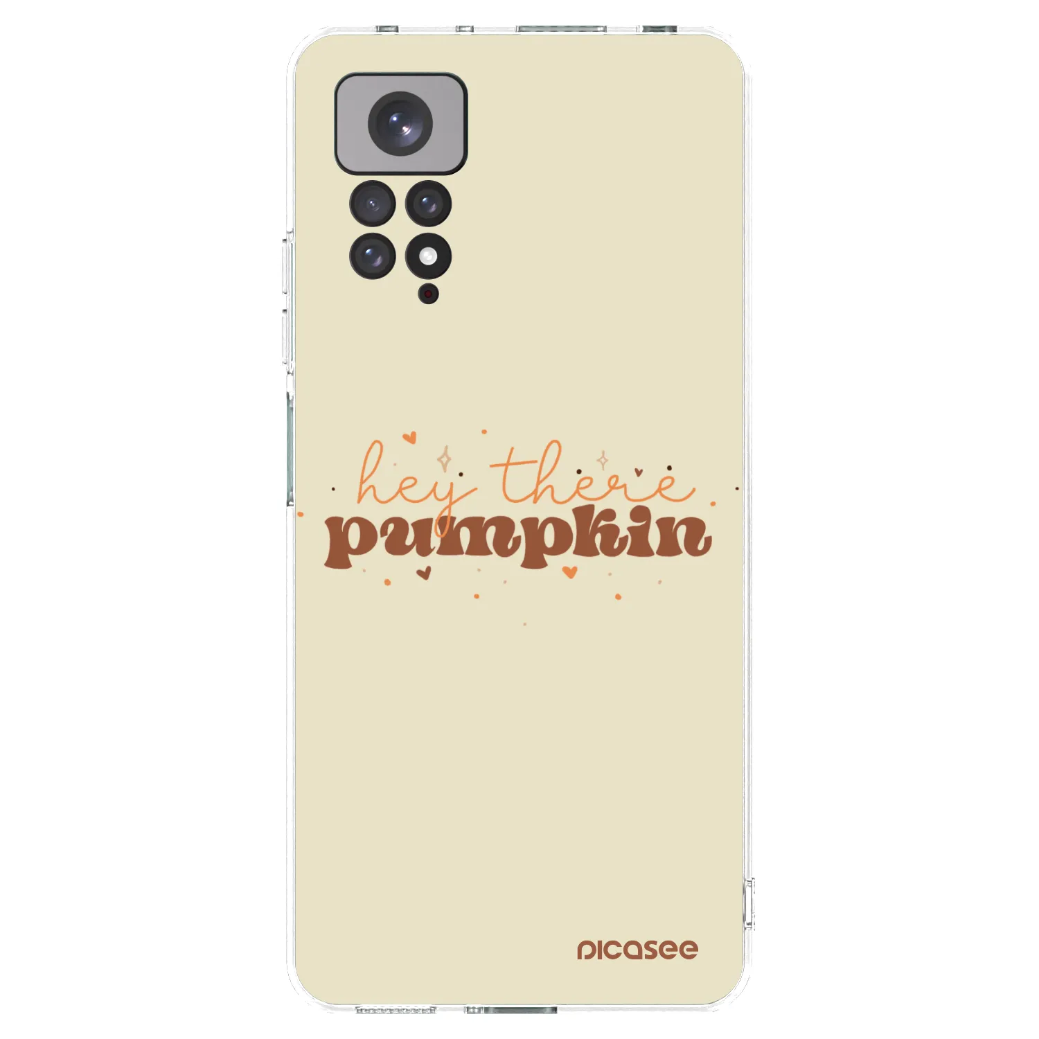 Picasee husă transparentă din silicon pentru Xiaomi Redmi Note 11 - Hey there pumpkin