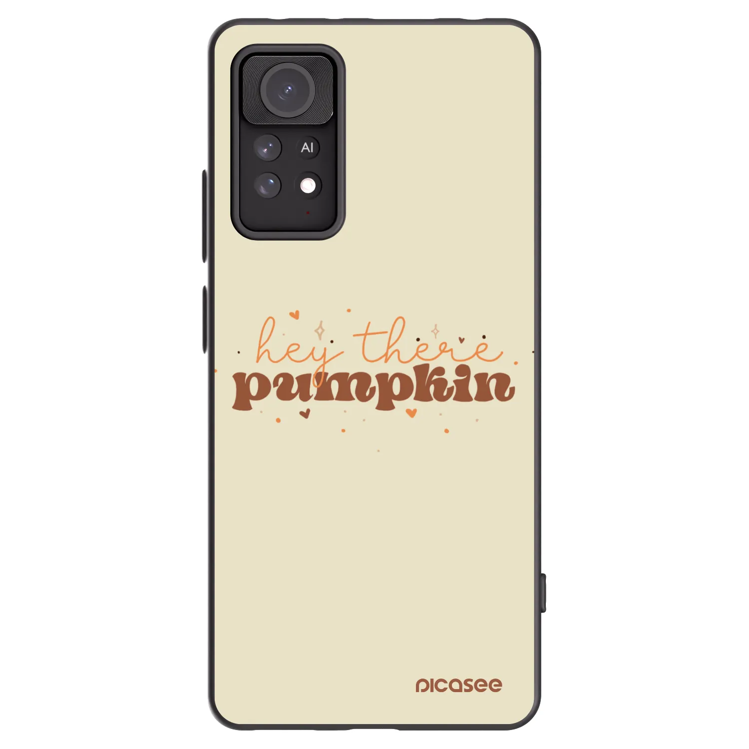 Picasee husă neagră din silicon pentru Xiaomi Redmi Note 11 Pro 5G - Hey there pumpkin