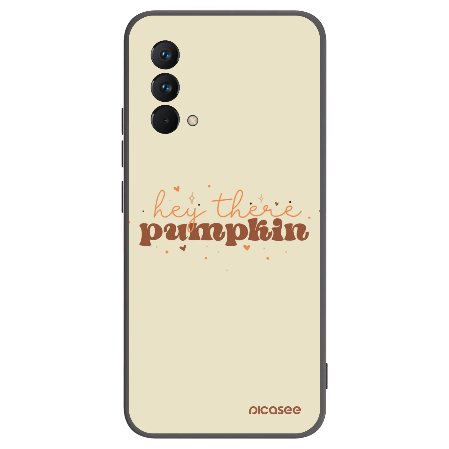 Picasee husă neagră din silicon pentru Realme GT Master Edition 5G - Hey there pumpkin