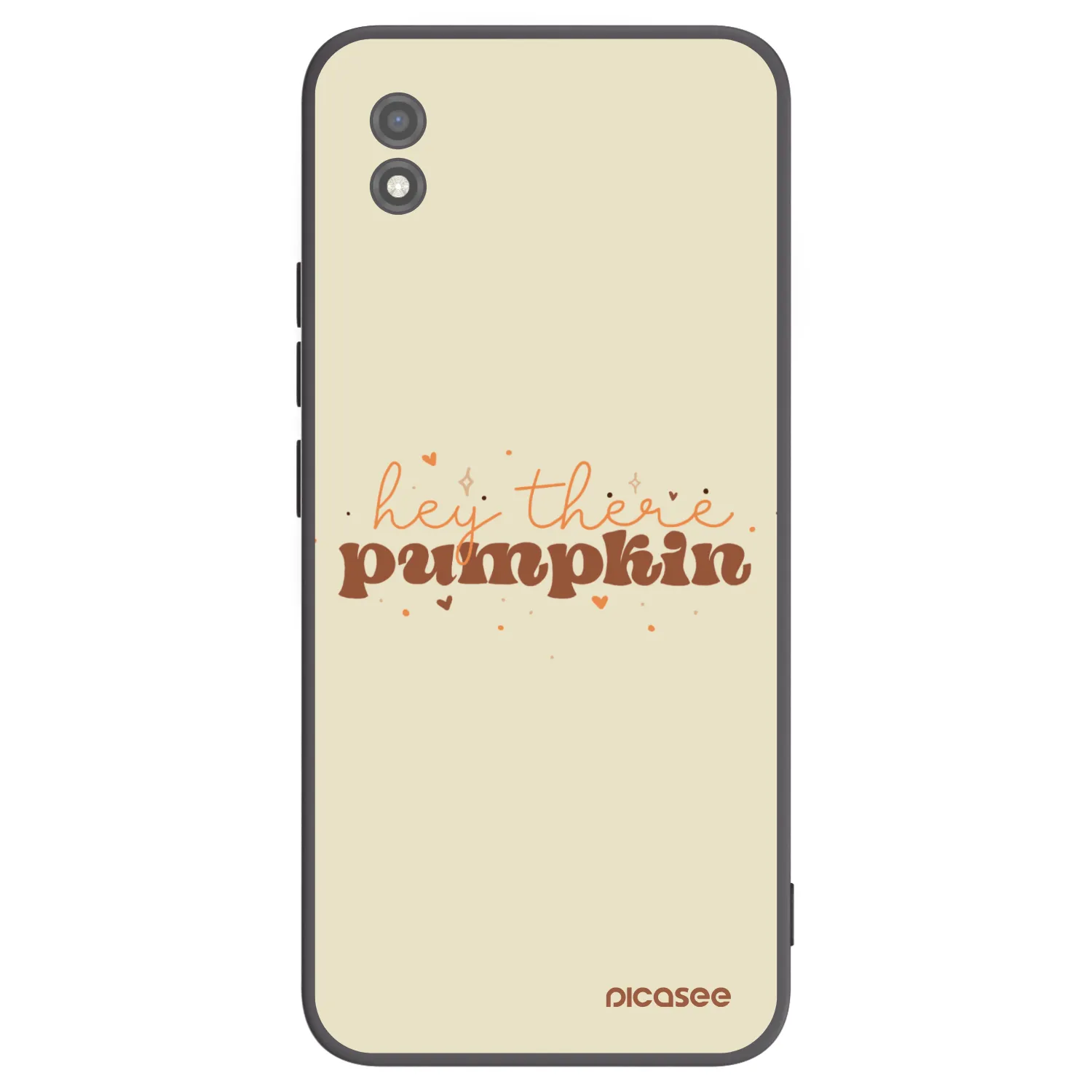 Picasee husă neagră din silicon pentru Realme C11 (2021) - Hey there pumpkin