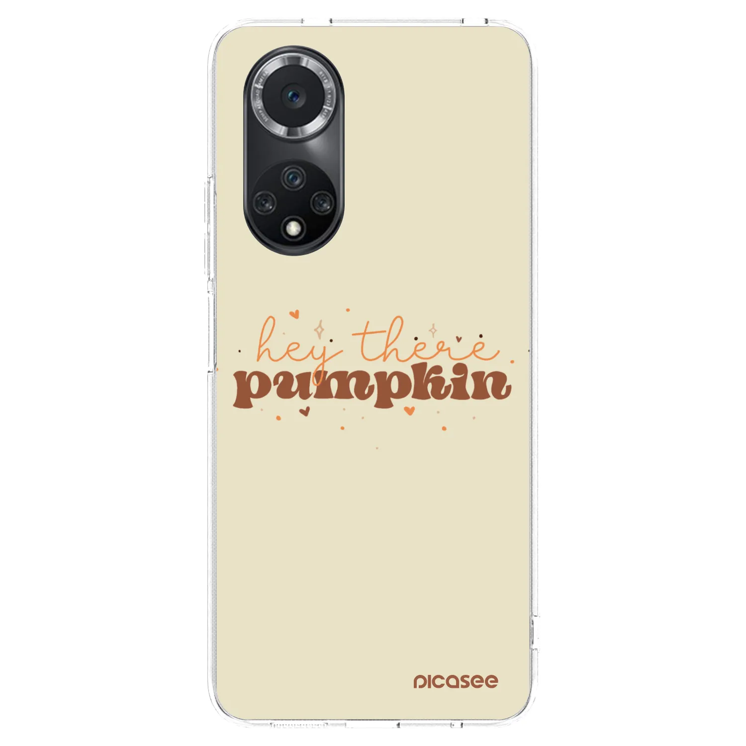 Picasee husă transparentă din silicon pentru Huawei Nova 9 SE - Hey there pumpkin