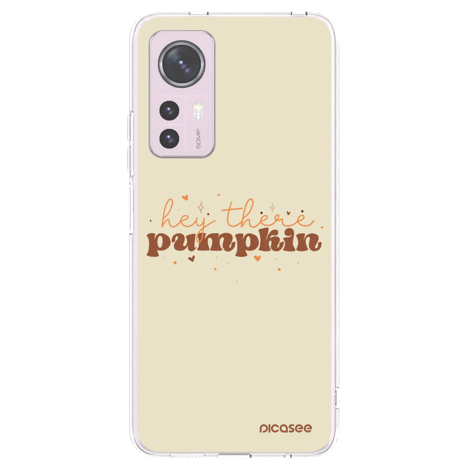 Picasee husă transparentă din silicon pentru Xiaomi 12 - Hey there pumpkin