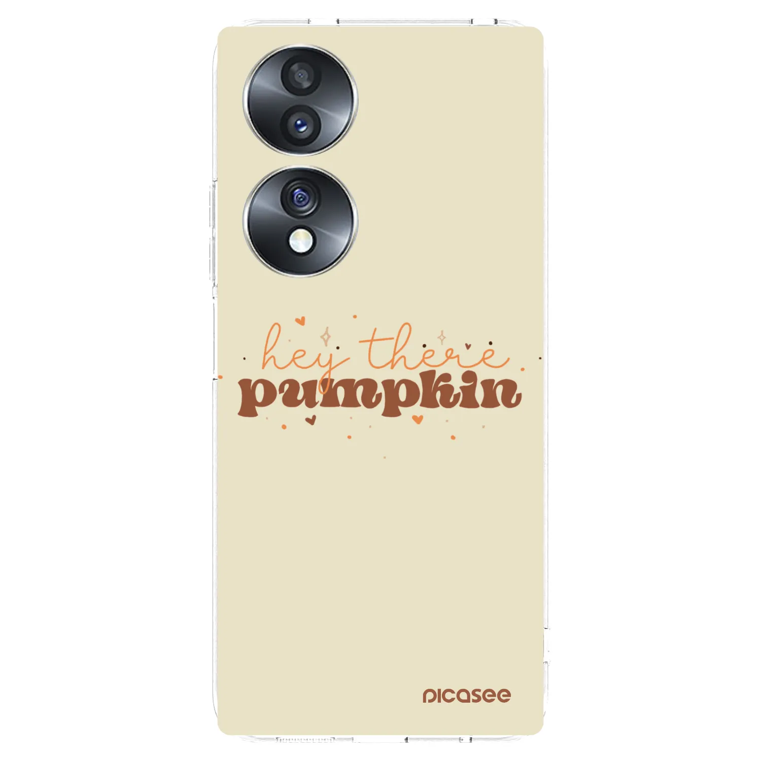 Picasee husă transparentă din silicon pentru Honor 70 - Hey there pumpkin