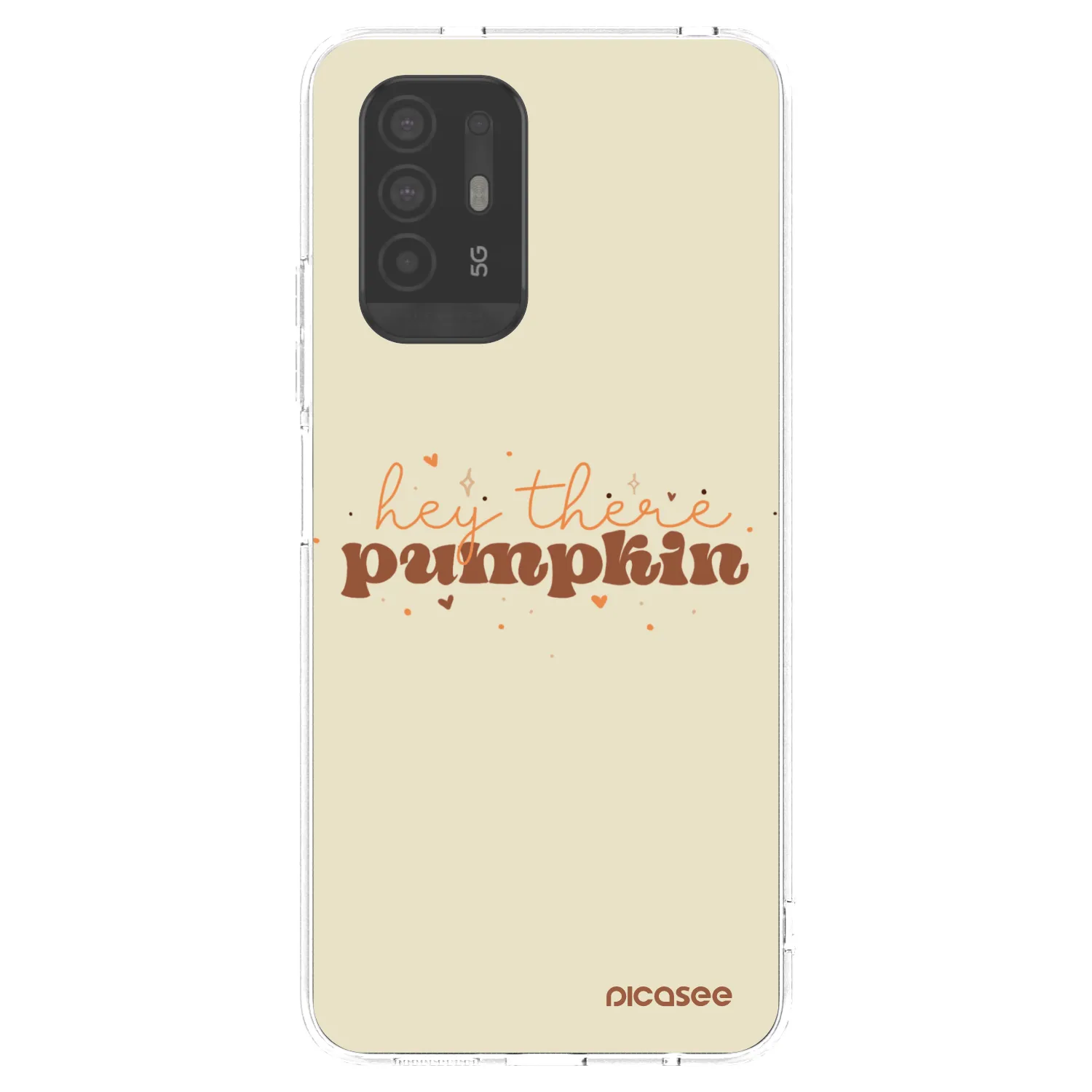 Picasee husă transparentă din silicon pentru OPPO A94 5G - Hey there pumpkin
