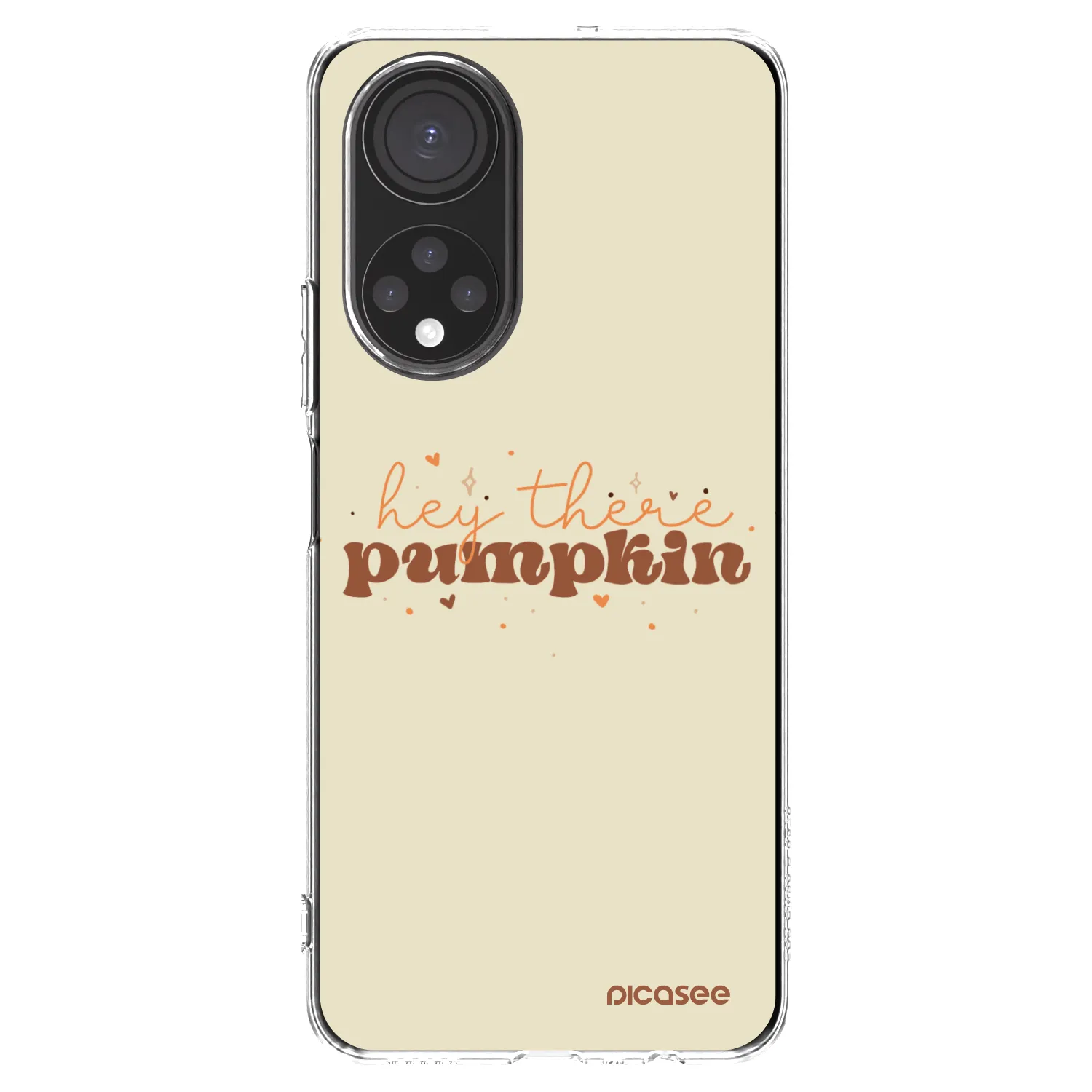 Picasee husă transparentă din silicon pentru Honor X7 - Hey there pumpkin