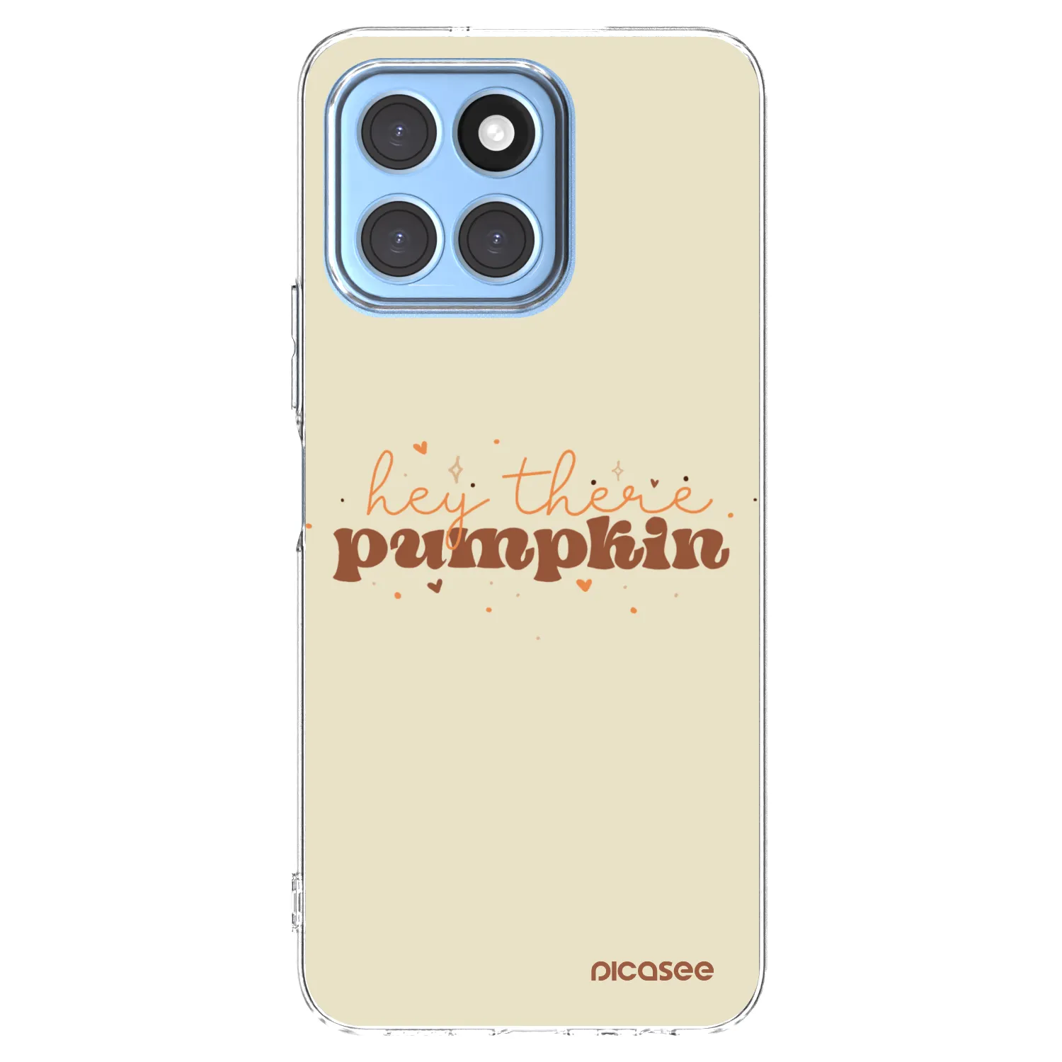 Picasee husă transparentă din silicon pentru Honor X6 - Hey there pumpkin