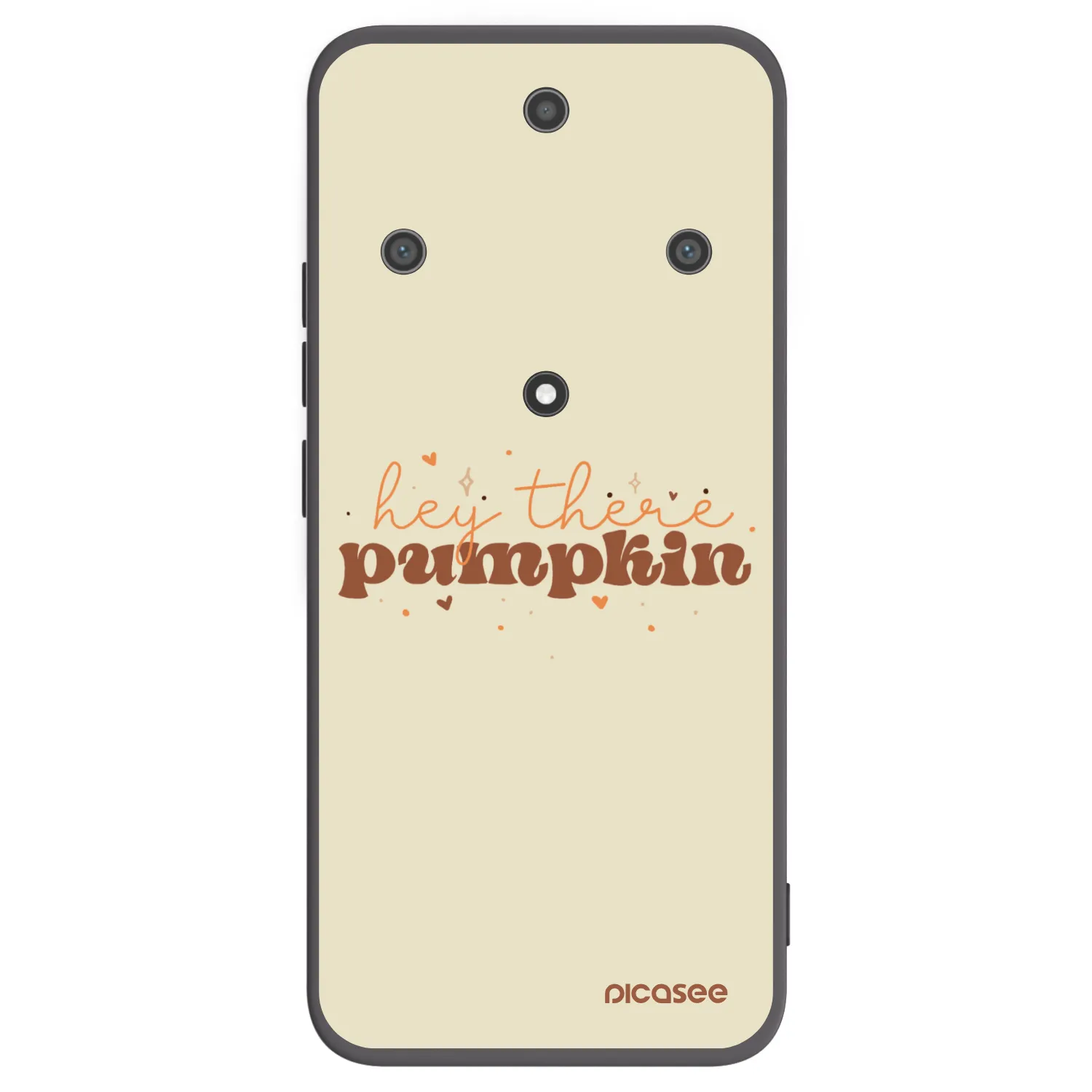 Picasee husă neagră din silicon pentru Honor Magic5 Lite 5G - Hey there pumpkin