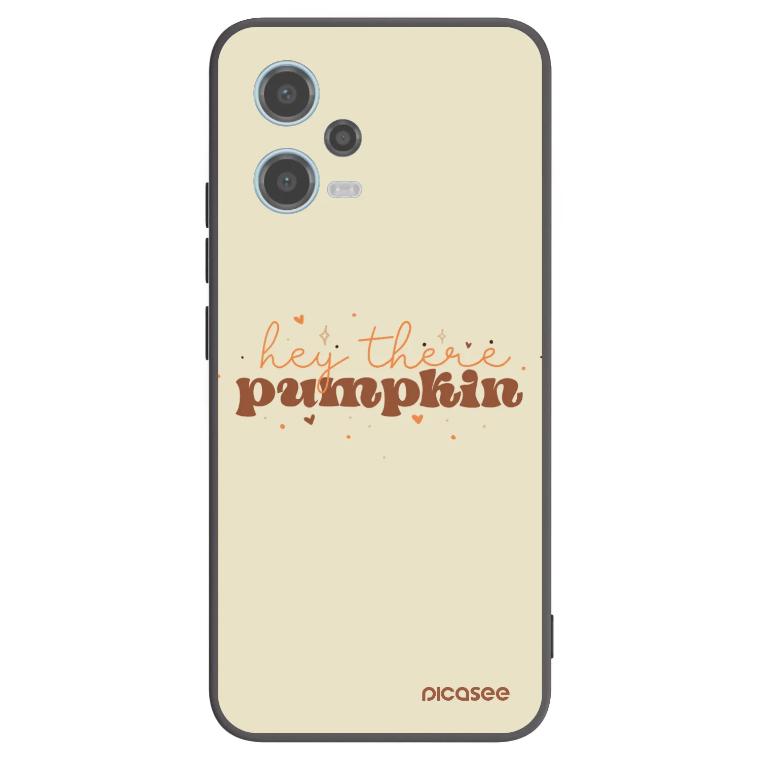 Picasee husă neagră din silicon pentru Xiaomi Redmi Note 12 5G - Hey there pumpkin
