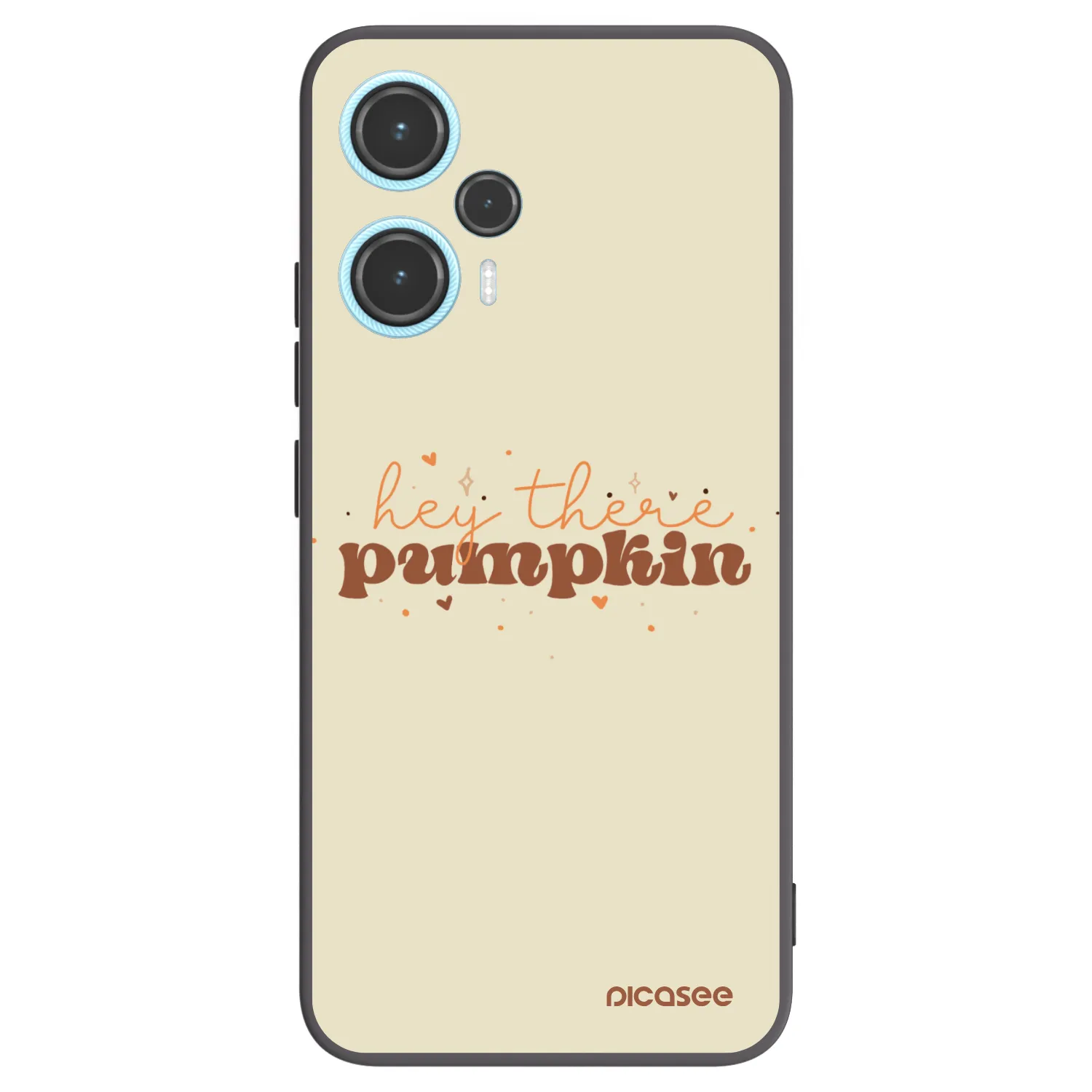 Picasee husă neagră din silicon pentru Xiaomi Poco F5 - Hey there pumpkin