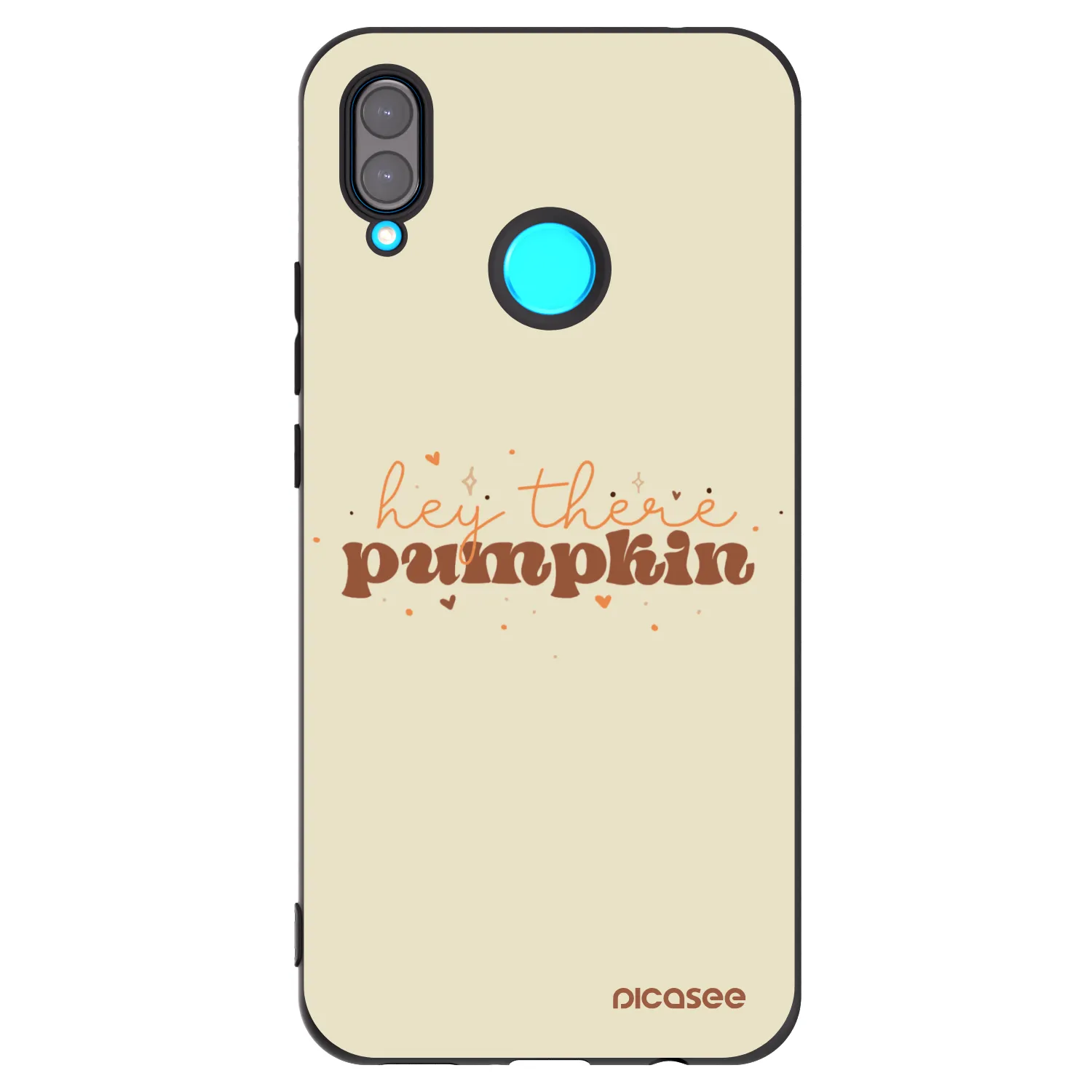 Picasee husă neagră din silicon pentru Huawei Nova 3i - Hey there pumpkin