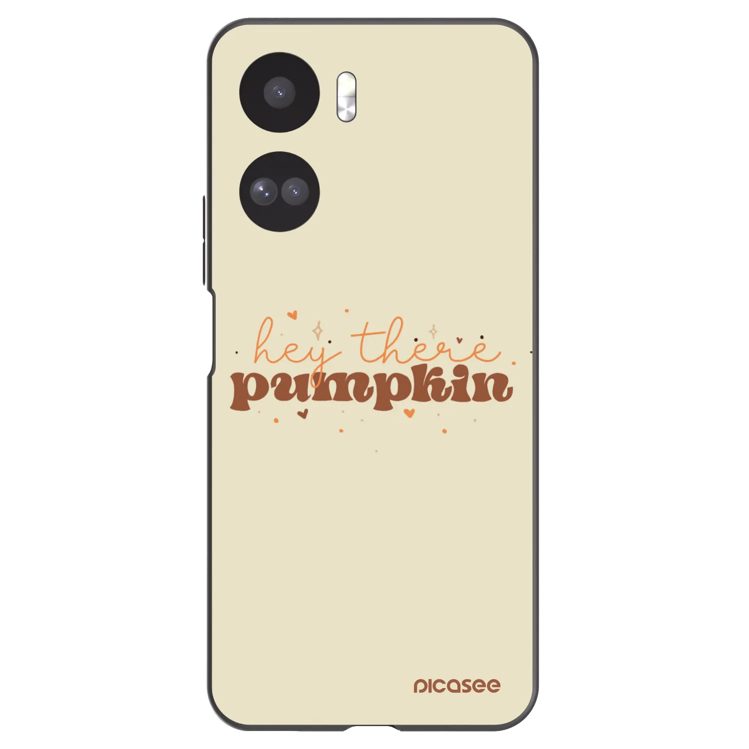 Picasee husă neagră din silicon pentru Honor 90 Lite 5G - Hey there pumpkin