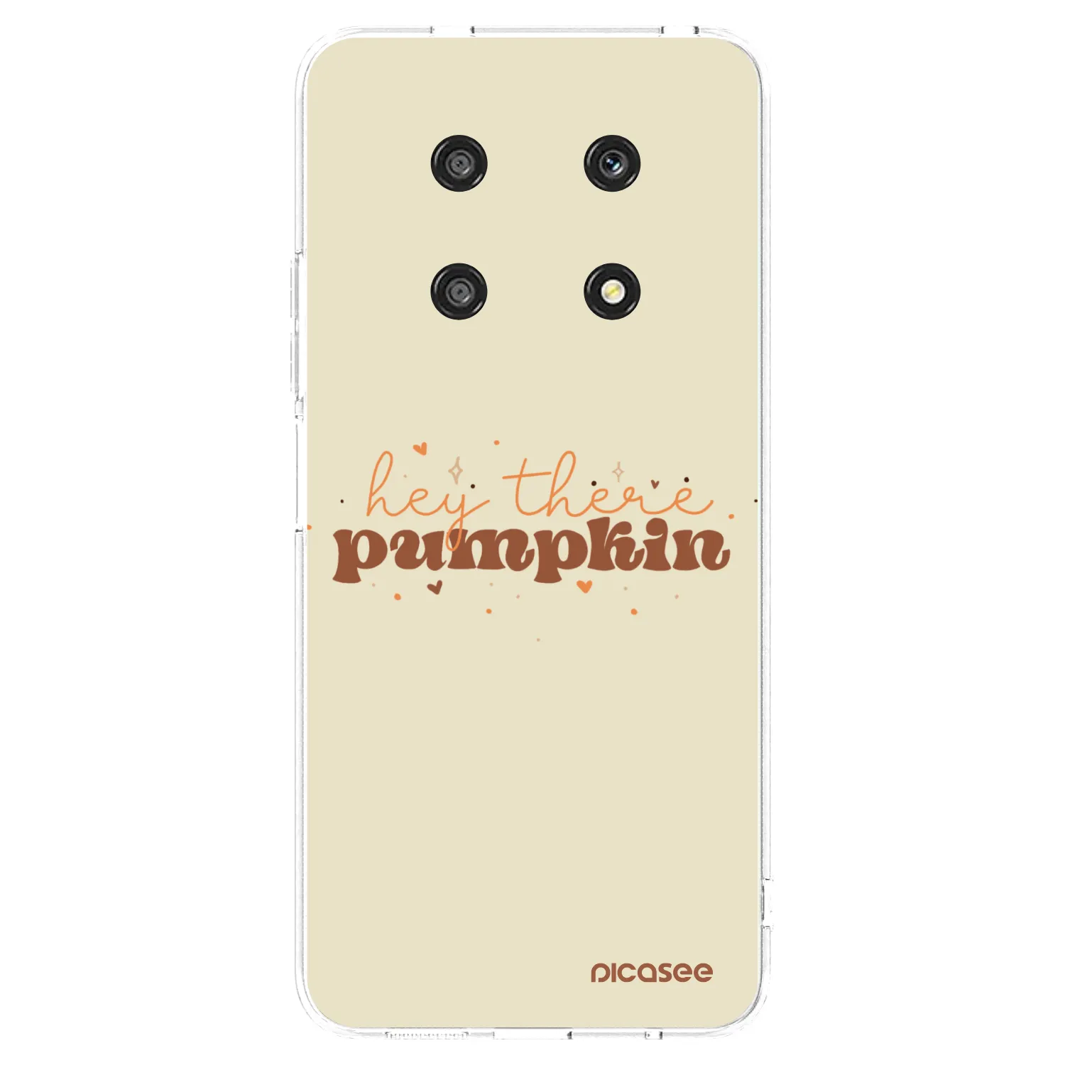 Picasee husă transparentă din silicon pentru Honor Magic4 Lite 5G - Hey there pumpkin