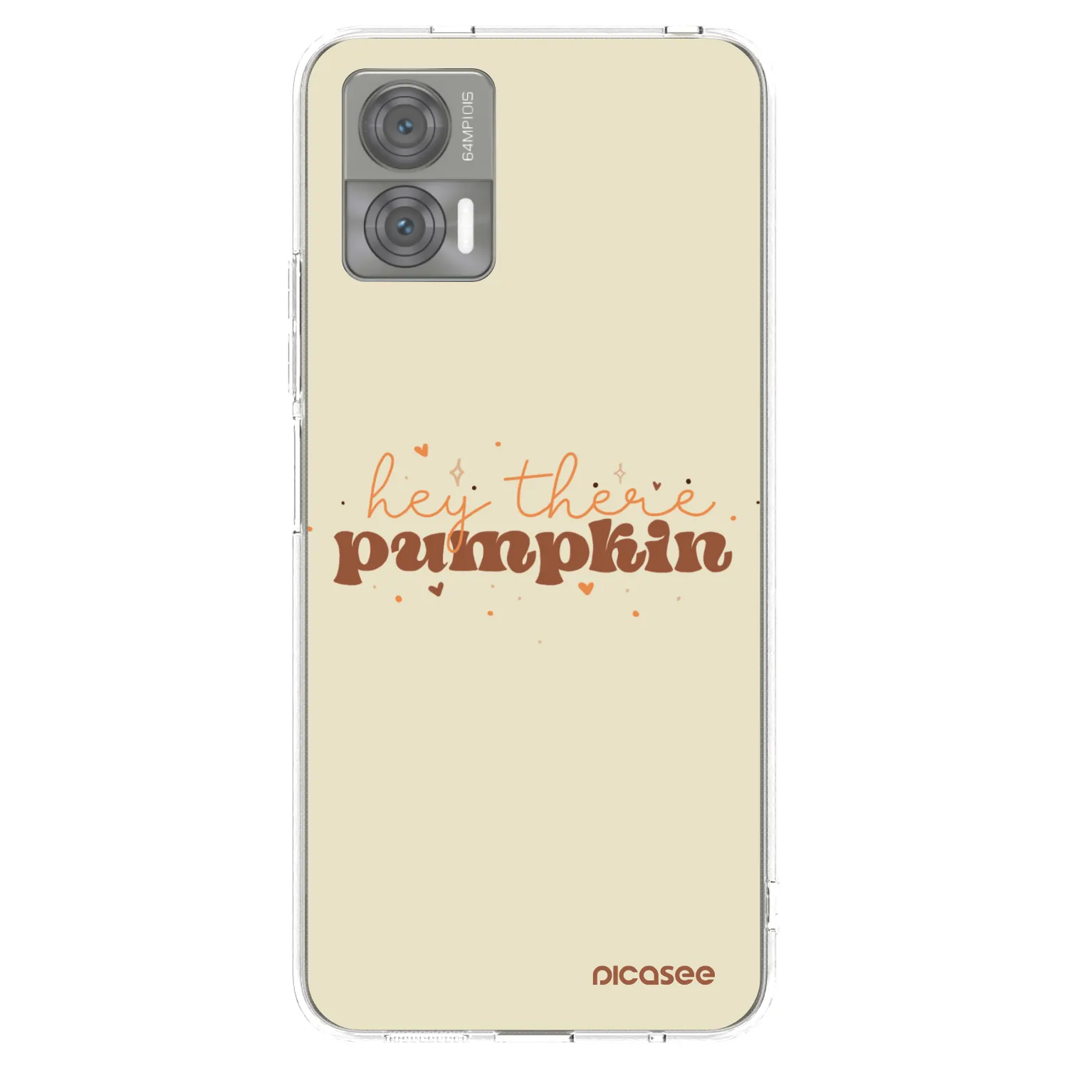 Picasee husă transparentă din silicon pentru Motorola Edge 30 Neo - Hey there pumpkin