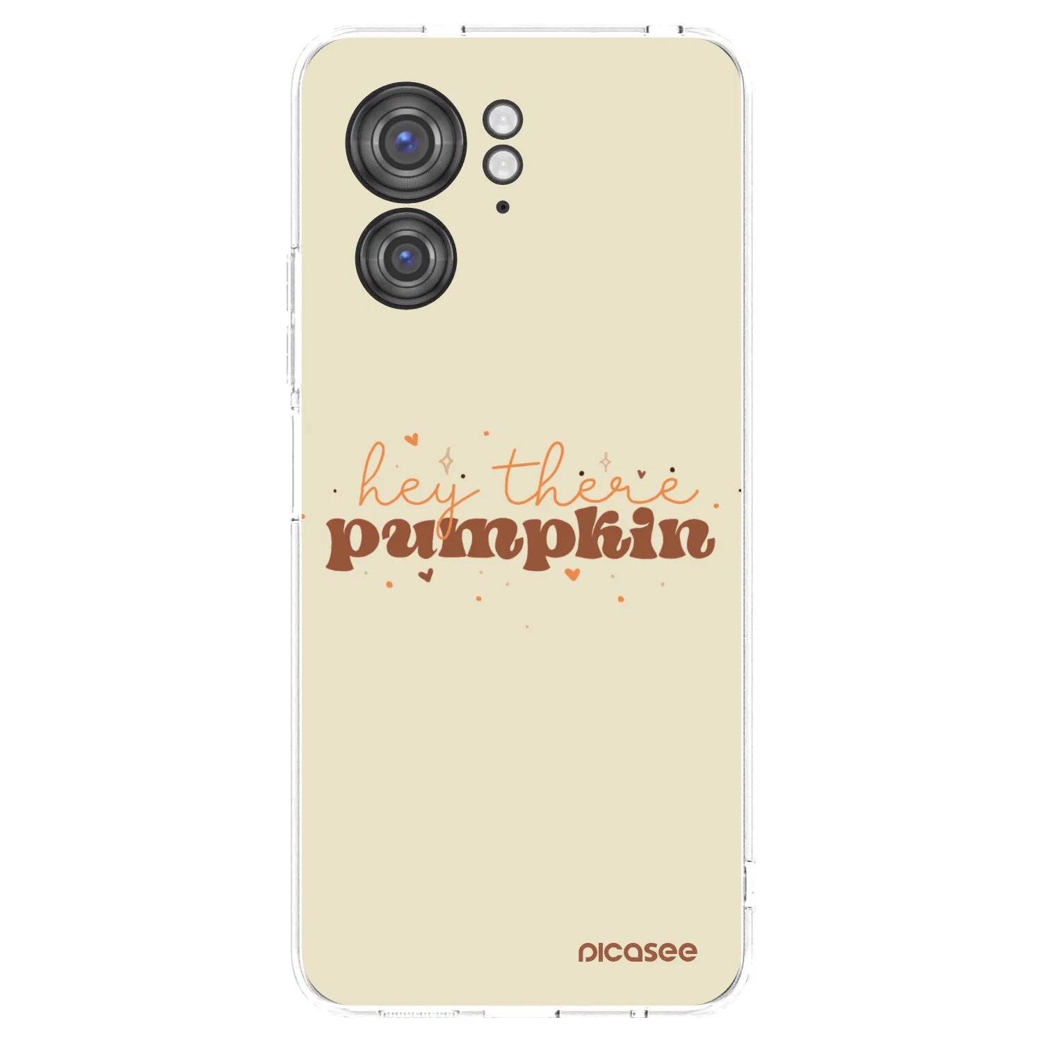 Picasee husă transparentă din silicon pentru Motorola Edge 40 - Hey there pumpkin