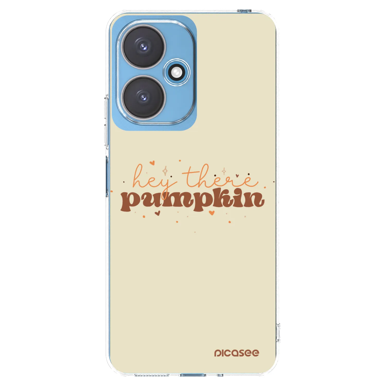 Picasee husă transparentă din silicon pentru Xiaomi Redmi 13C 5G - Hey there pumpkin