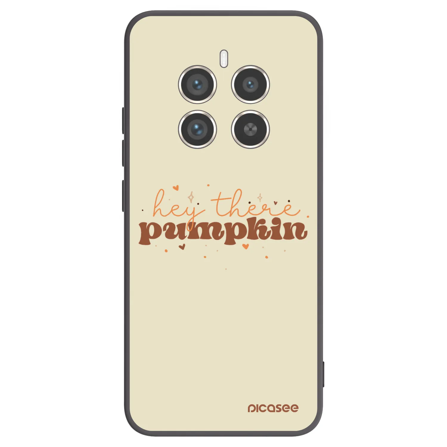 Picasee husă neagră din silicon pentru Realme 12 Pro 5G - Hey there pumpkin