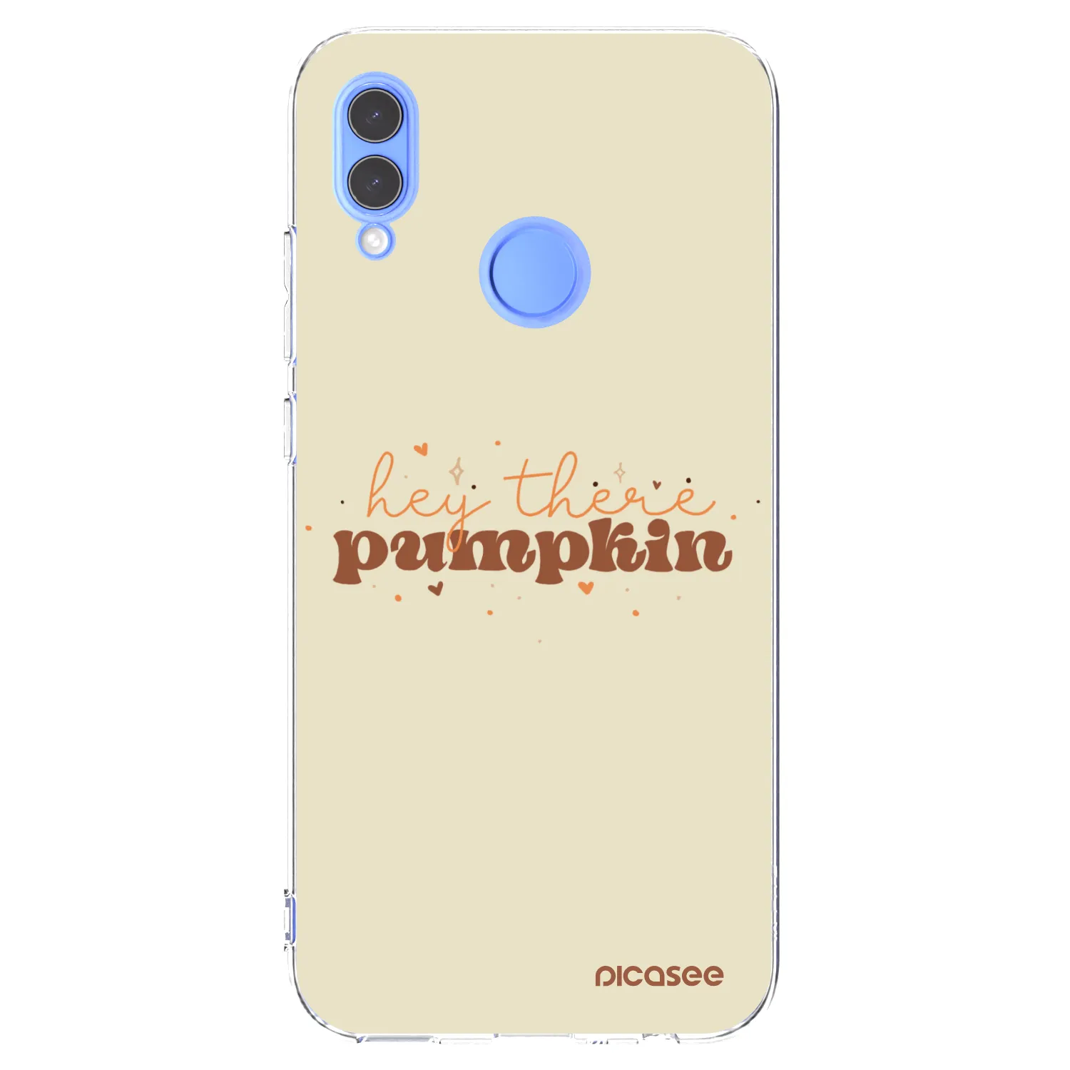 Picasee husă transparentă din silicon pentru Honor 10 Lite - Hey there pumpkin