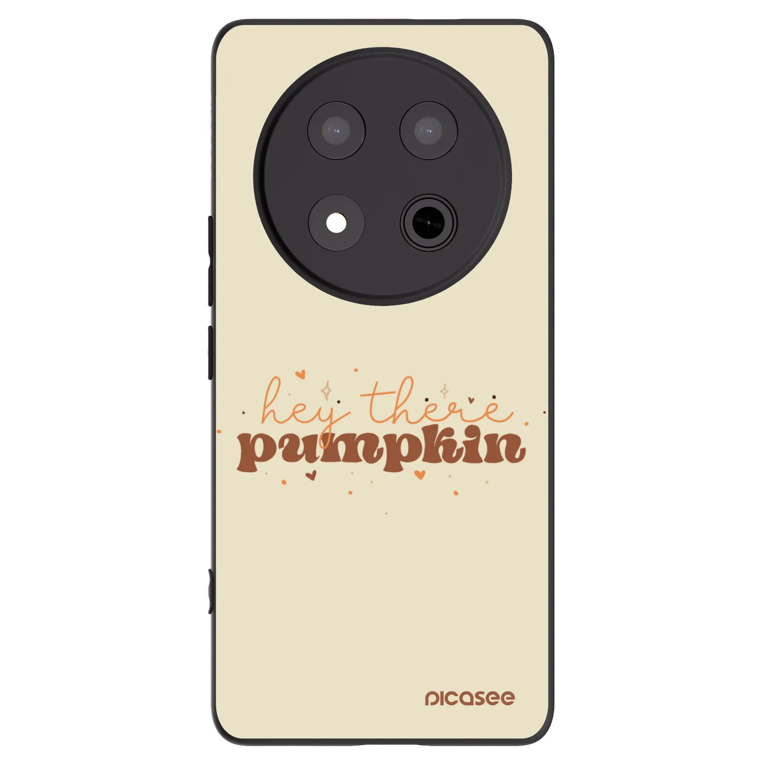 Picasee husă neagră din silicon pentru Honor Magic7 Lite 5G - Hey there pumpkin