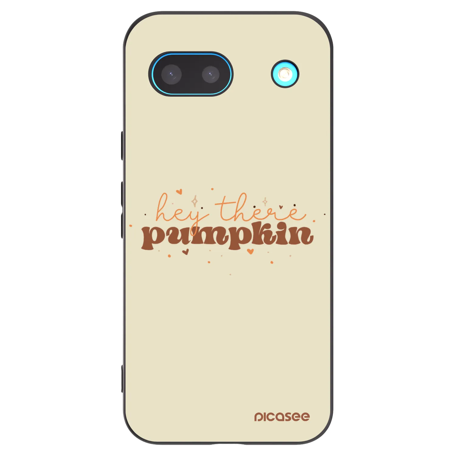 Picasee husă neagră din silicon pentru Google Pixel 8 - Hey there pumpkin