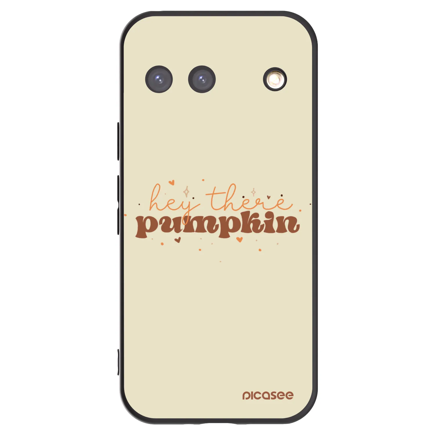 Picasee husă neagră din silicon pentru Google Pixel 9 - Hey there pumpkin
