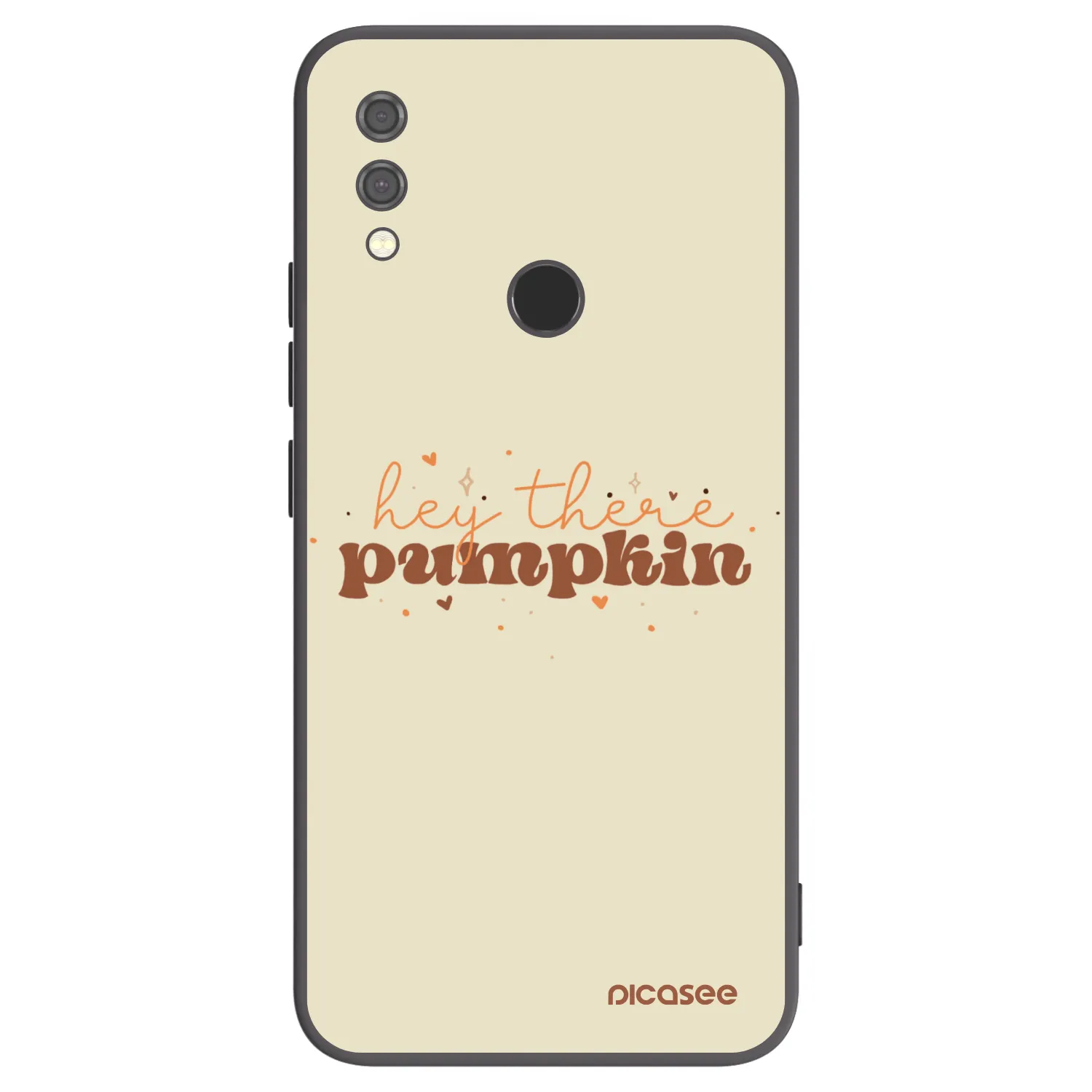 Picasee husă neagră din silicon pentru Xiaomi Redmi Note 7 - Hey there pumpkin