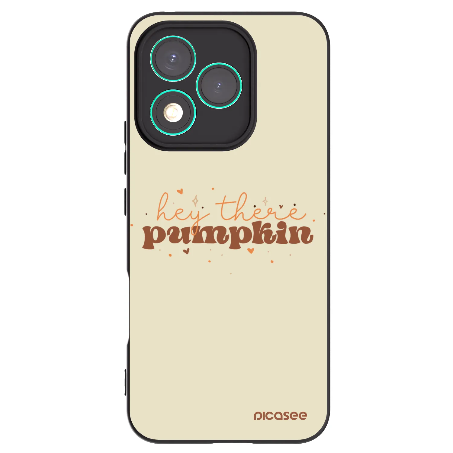 Picasee husă neagră din silicon pentru Honor 400 Lite 5G - Hey there pumpkin