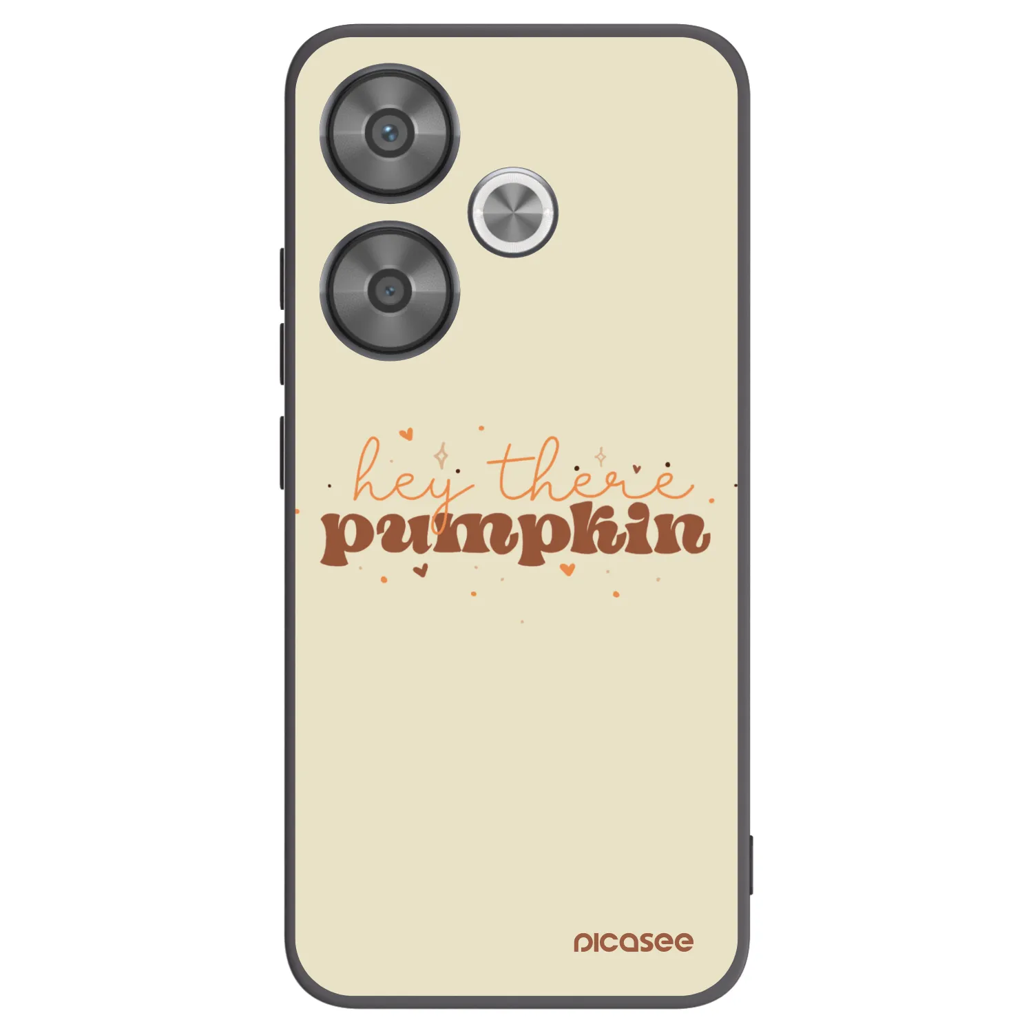 Picasee husă neagră din silicon pentru Xiaomi Poco F6 - Hey there pumpkin