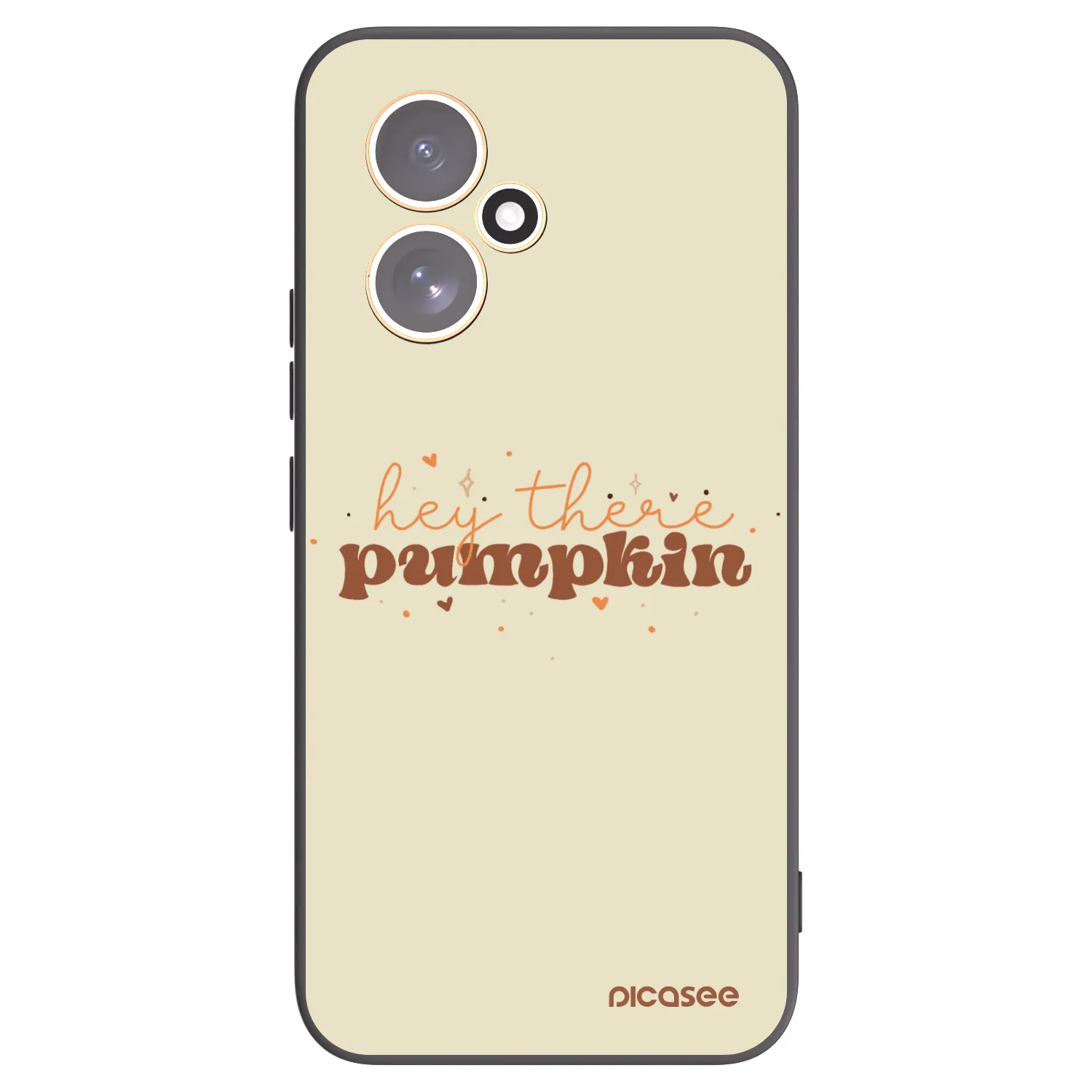 Picasee husă neagră din silicon pentru Honor 400 5G - Hey there pumpkin